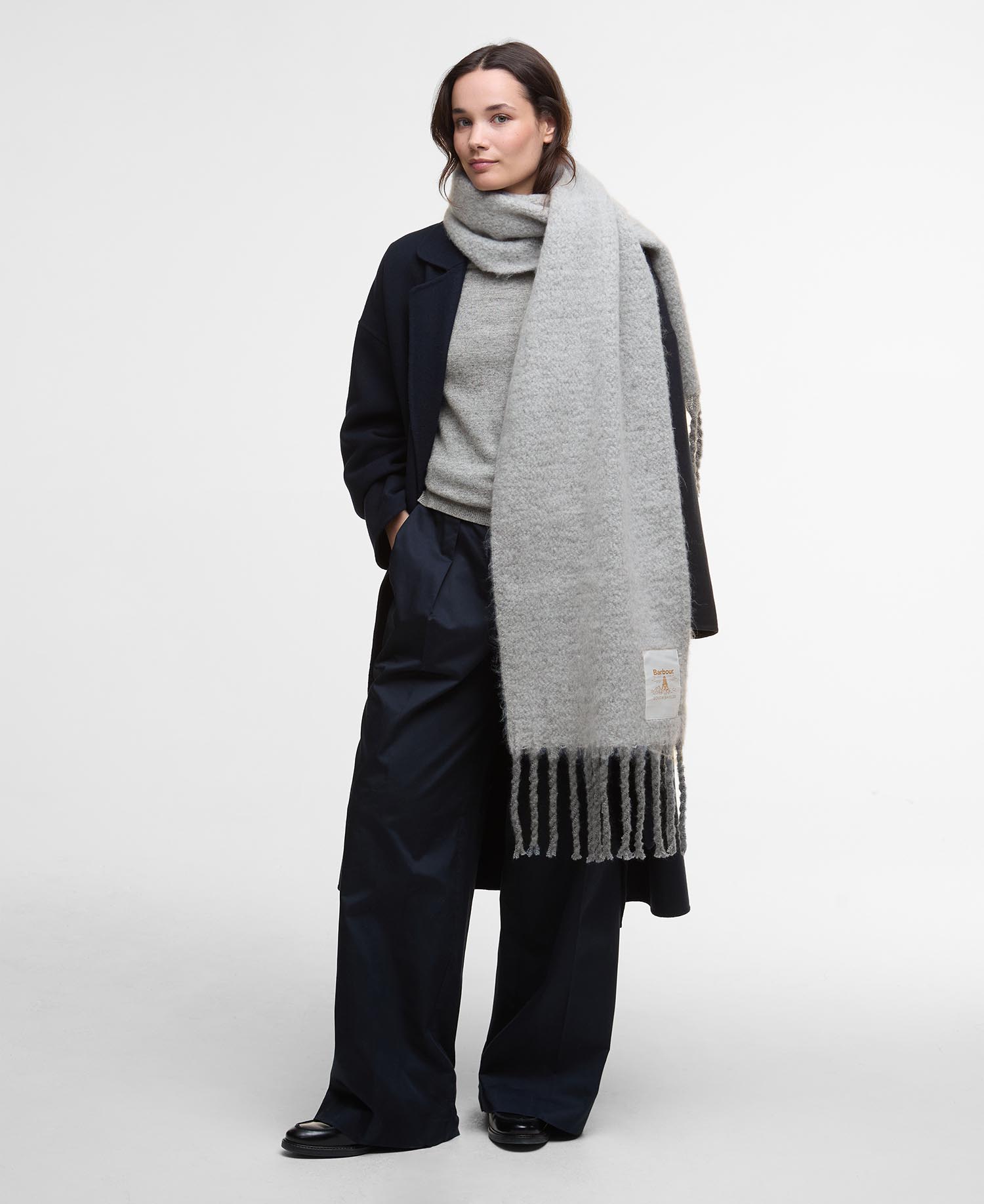 Ellison Scarf Light Grey