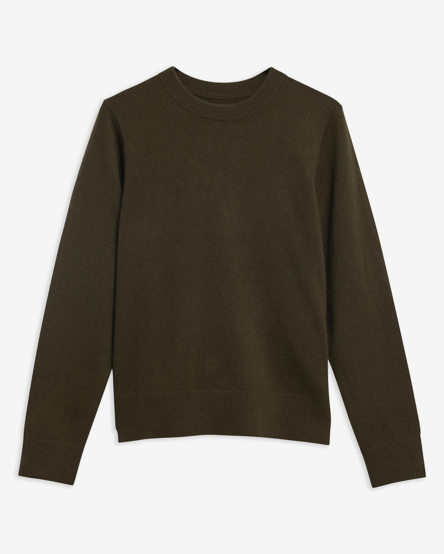 Maglione girocollo in cashmere Penwood Olive