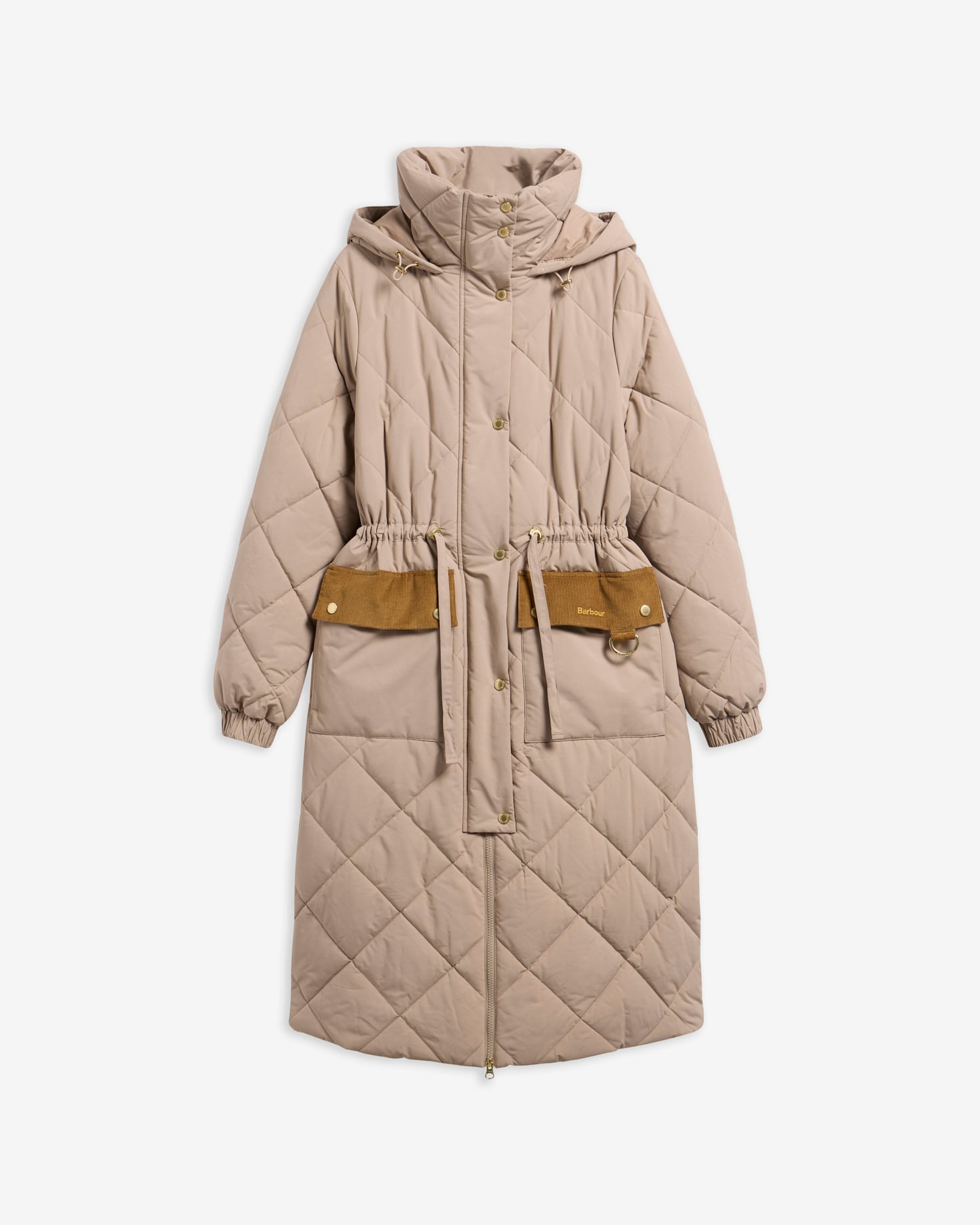 Alverstone Longline Puffer Jacket Lt Trench/Ancient