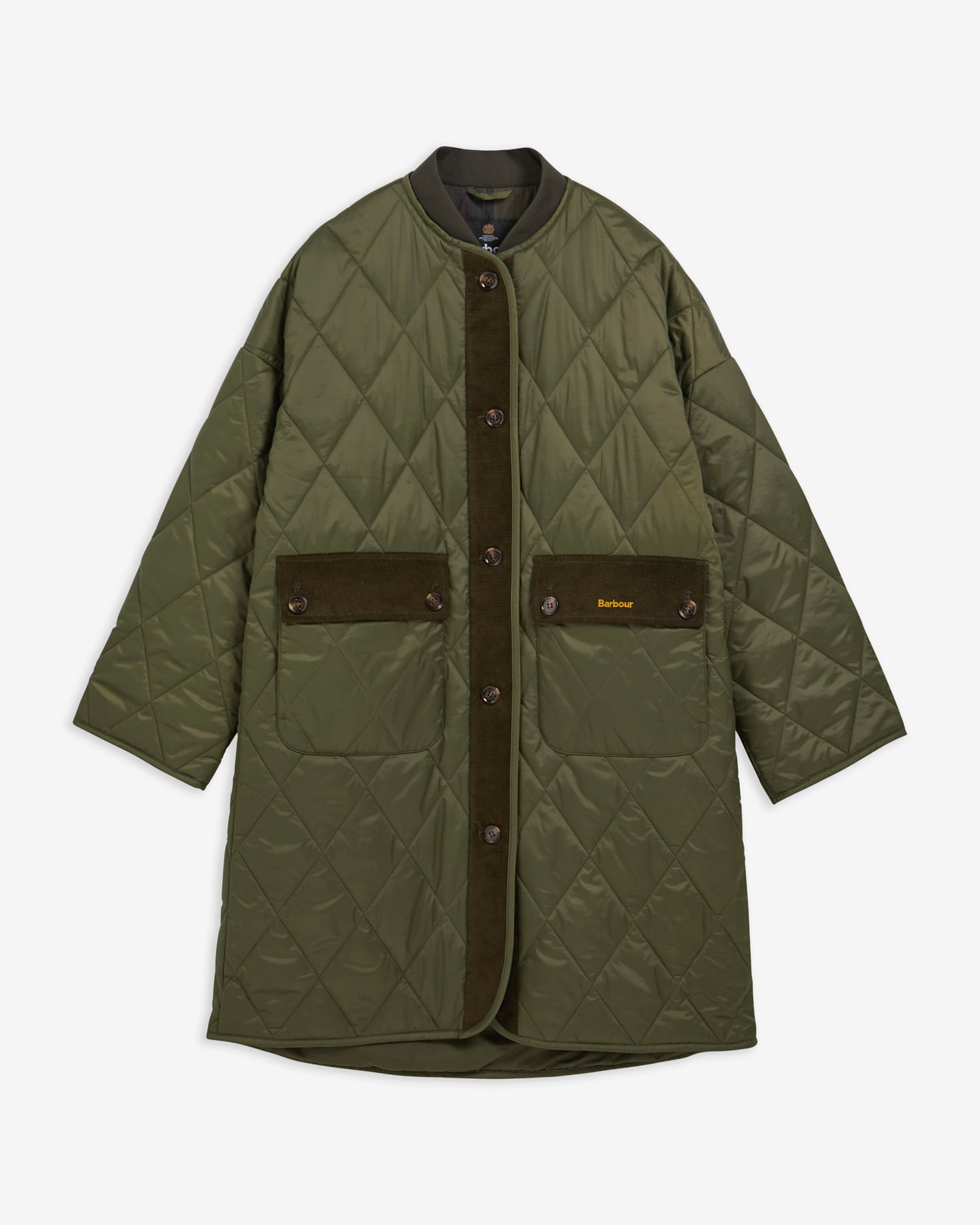 Barbour Steppjacke Dunswell Olive/Shadow Classic