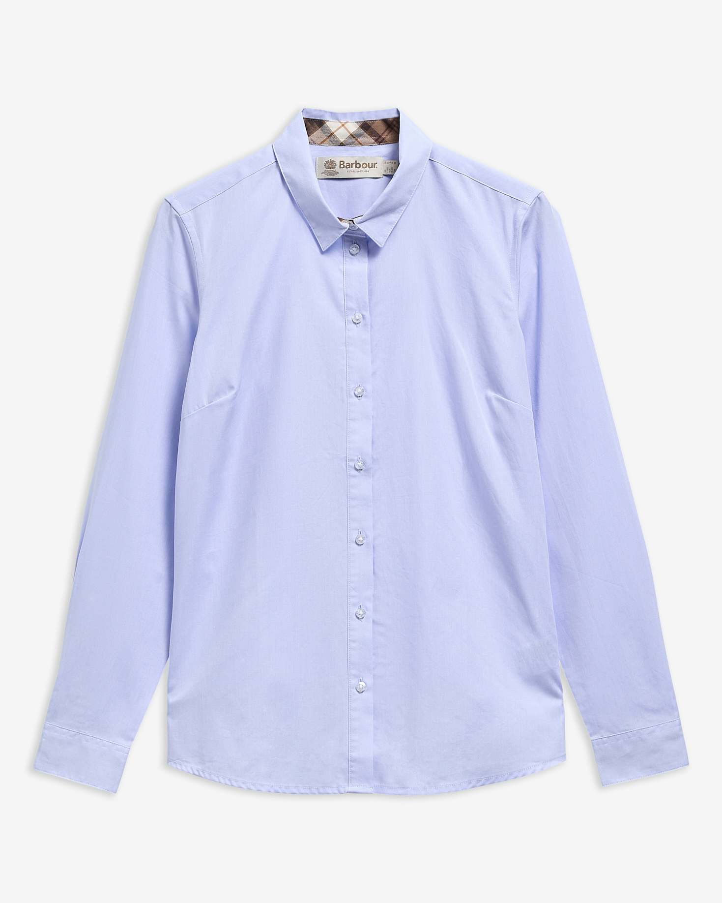 Camicia Derwent Pale Blue/Lt Muted Tartan