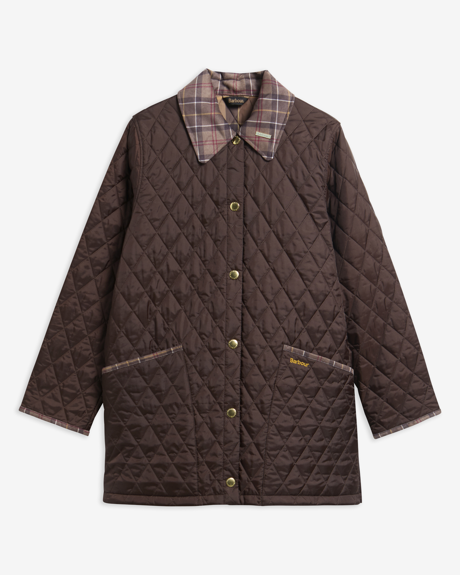 Barbour Steppjacke Icons Tartan Collar Modern Liddesdale Rustic/Muted