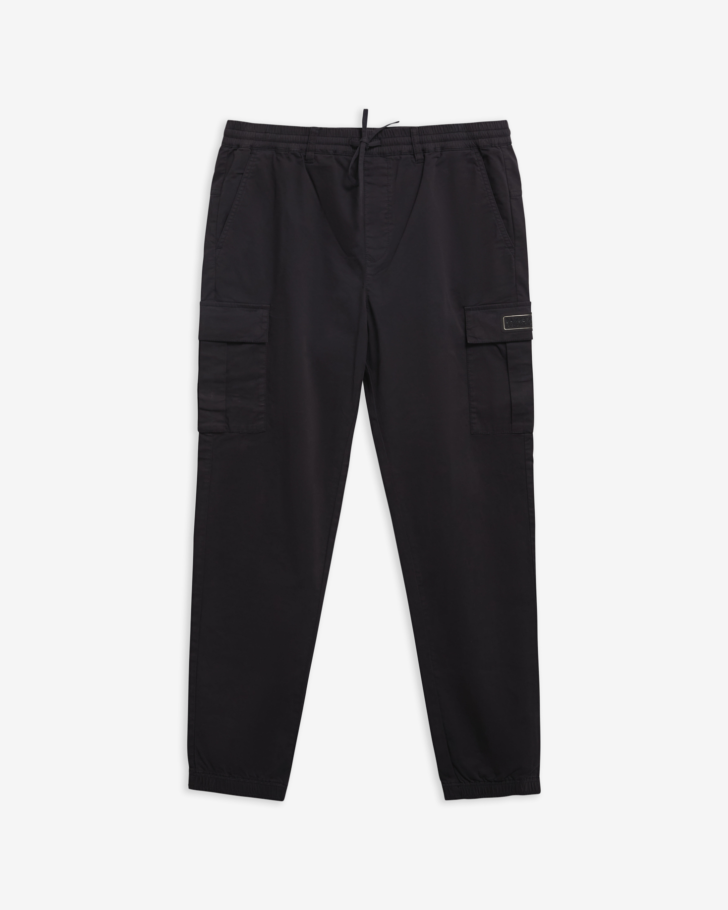 Outline Cargo Trousers Black