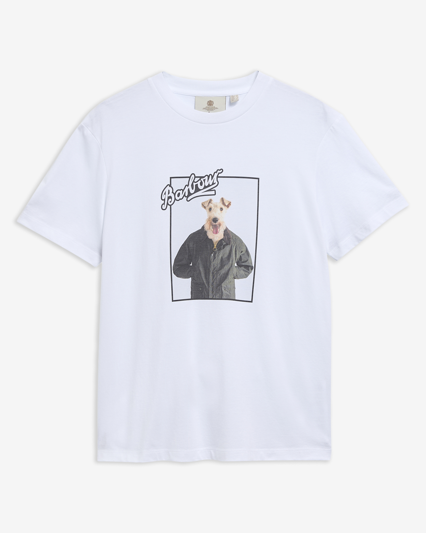 Barbour T-Shirt Mariana Graphic White