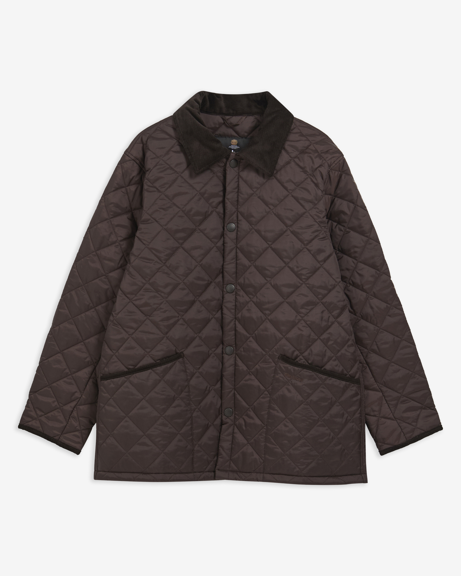 Select Liddesdale Quilted Jacket Dark Brown