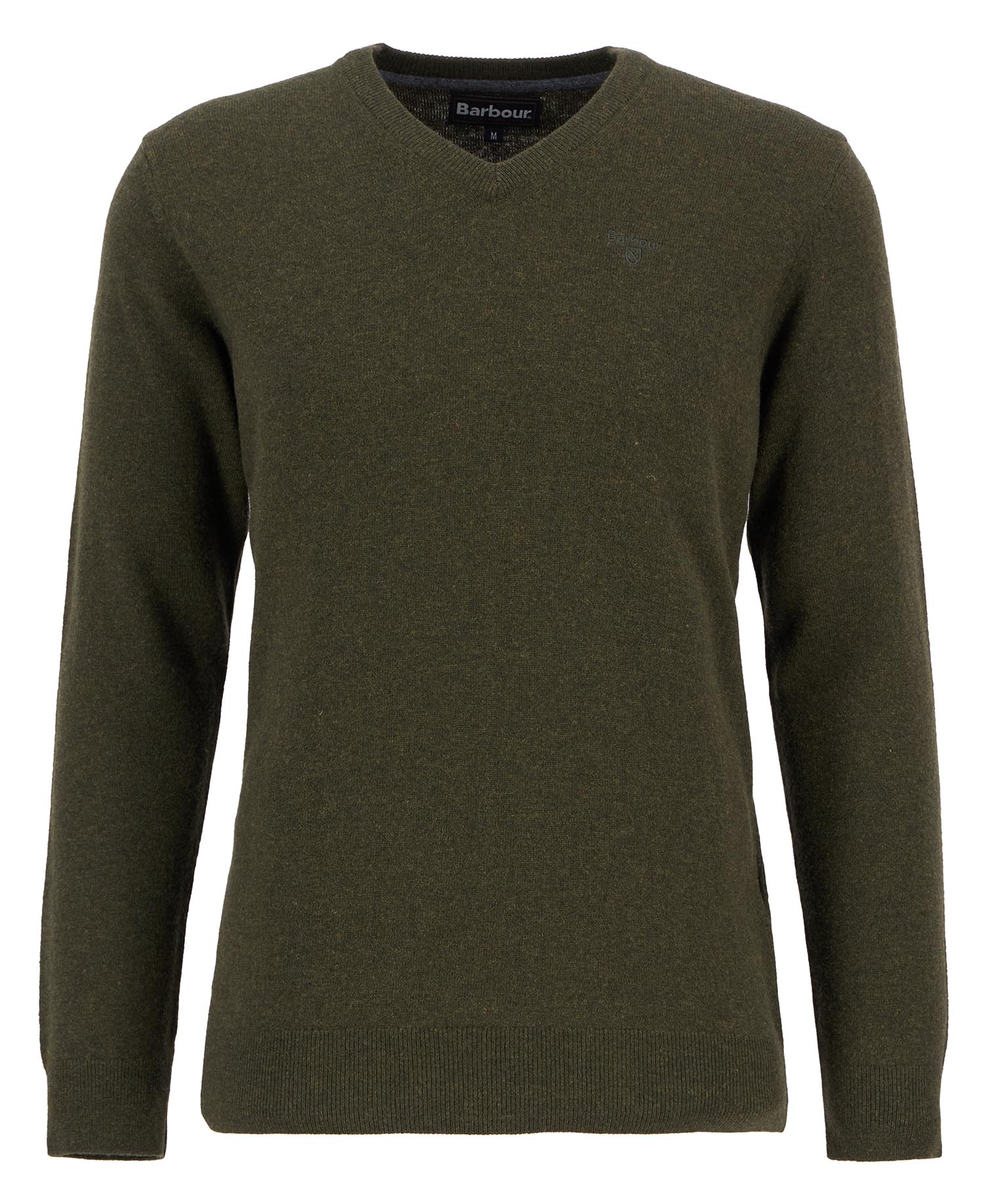 Essential V-Neck Jumper Seaweed
