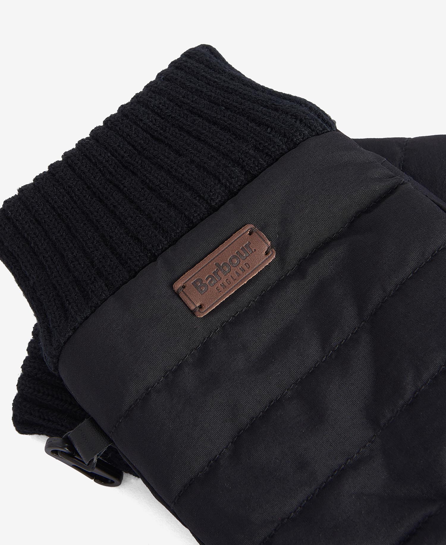 Banff Quilted Gloves Classic Black