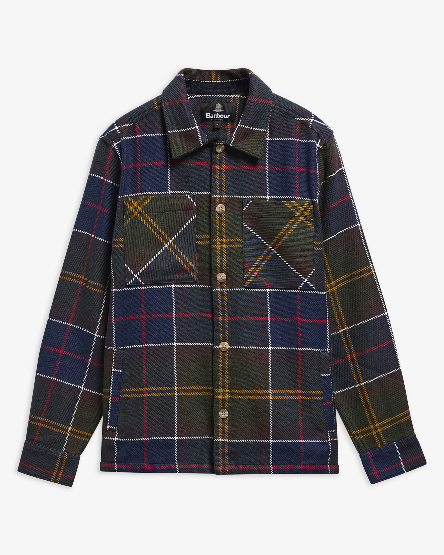 Oversized Tartan Overshirt Classic Tartan