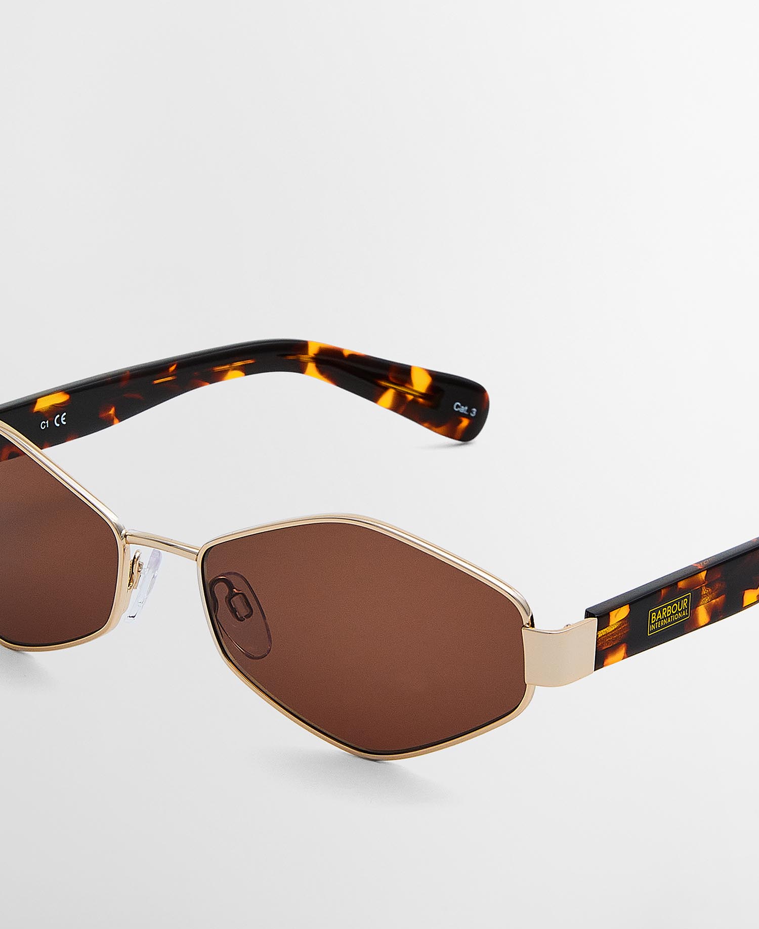 Angular Sunglasses c1 Light Gold