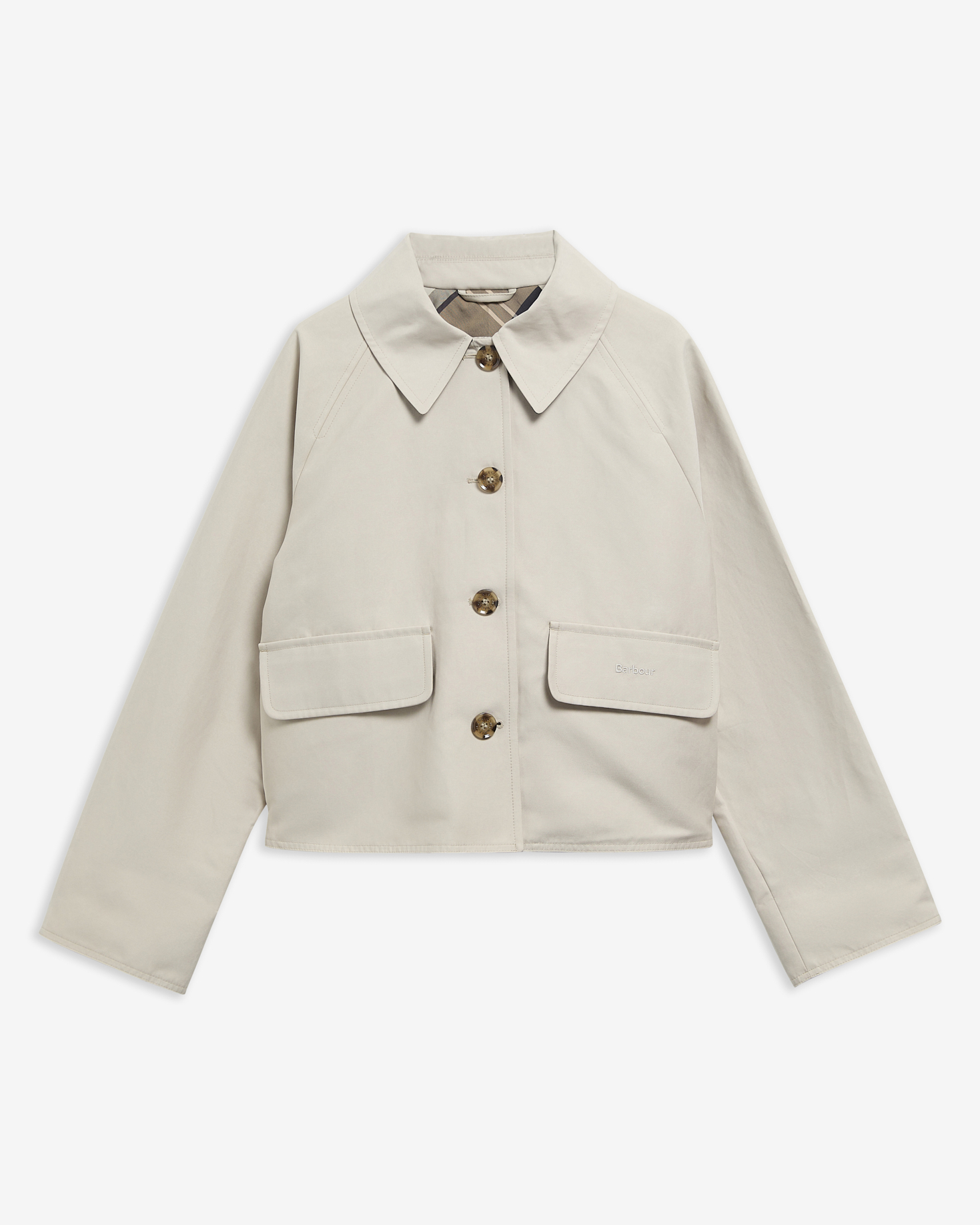 Delilah Showerproof Jacket Mist/Birchwood Dress