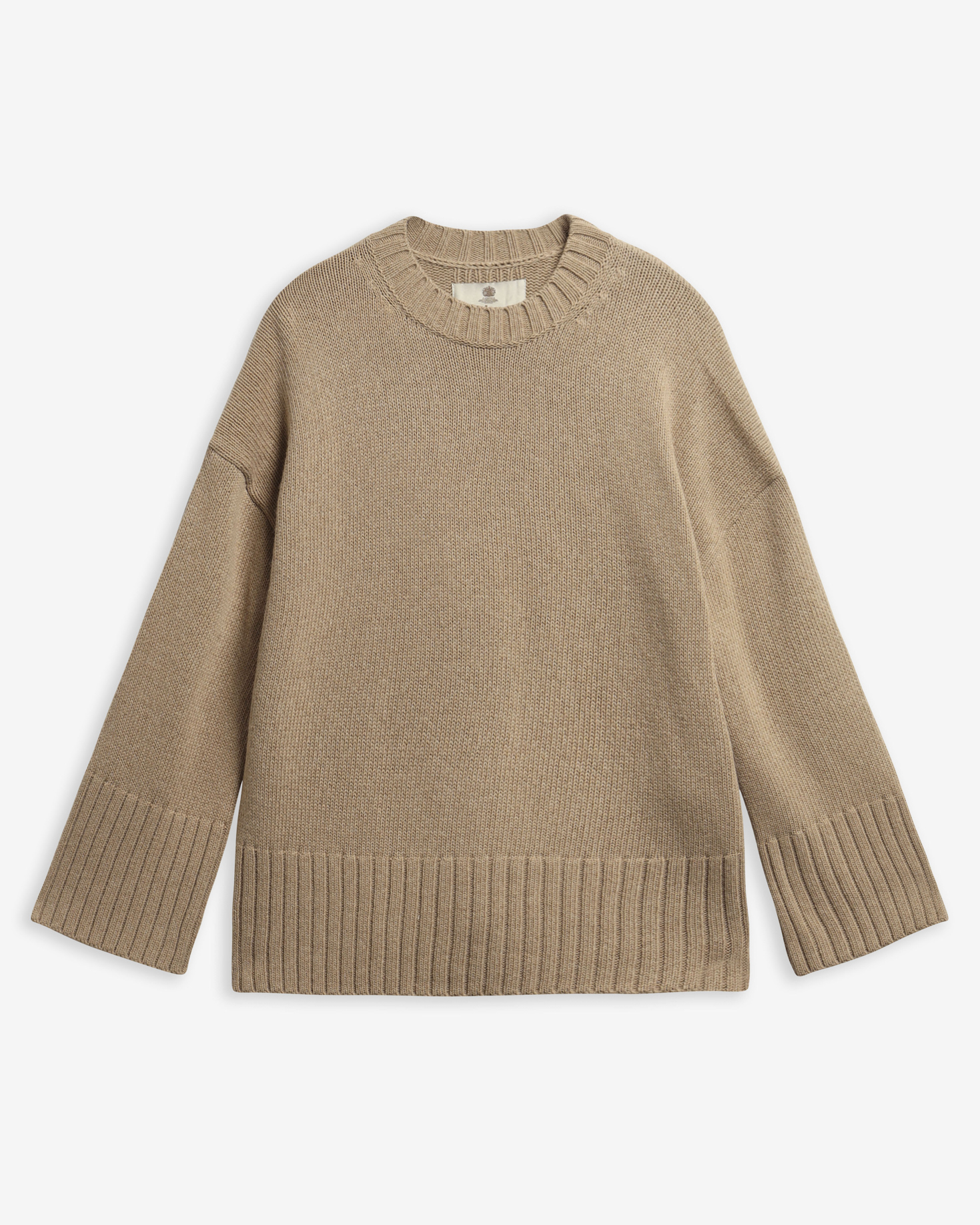 Gaia Crew Neck Jumper Warm Trench