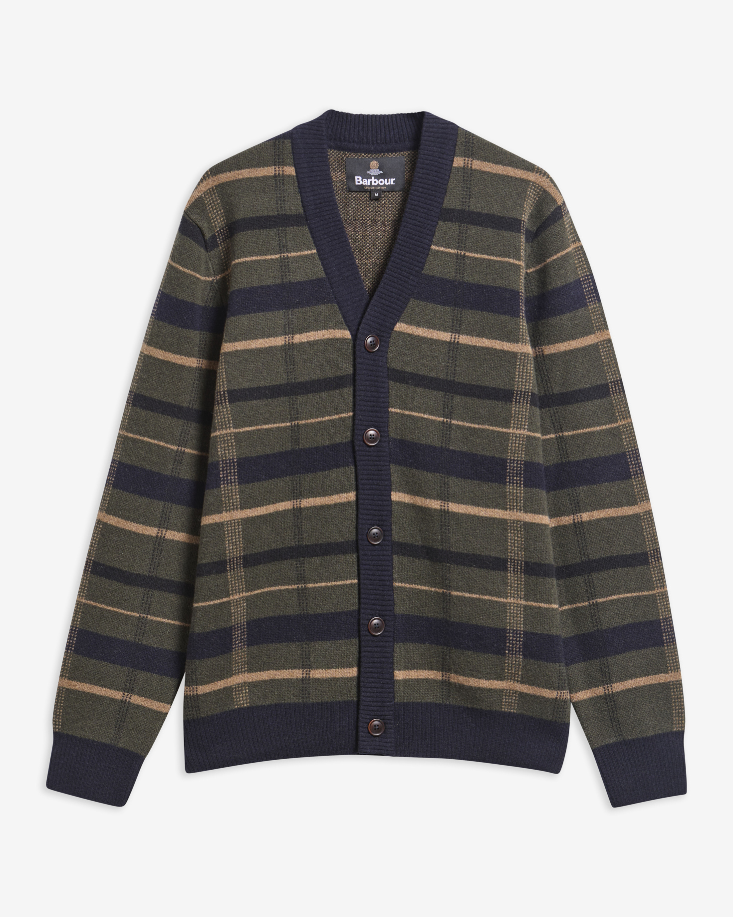 Cardigan Kane Tartan Navy