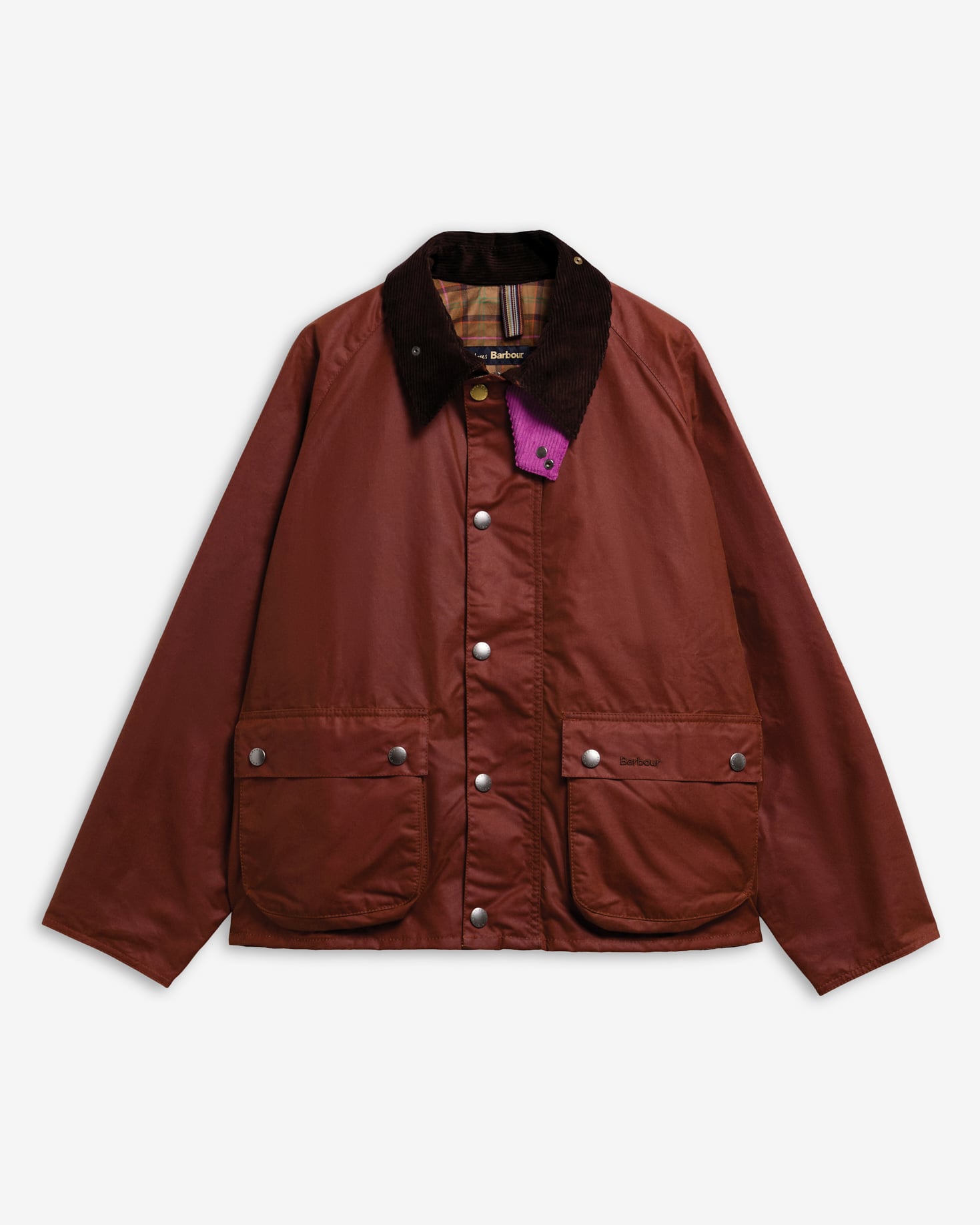 Paul Smith Loves Barbour Wachsjacke Key Transport Russet