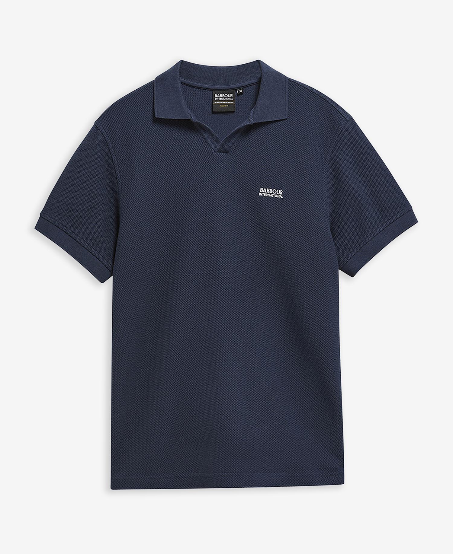 Milbank Textured Polo Shirt Oxford Navy