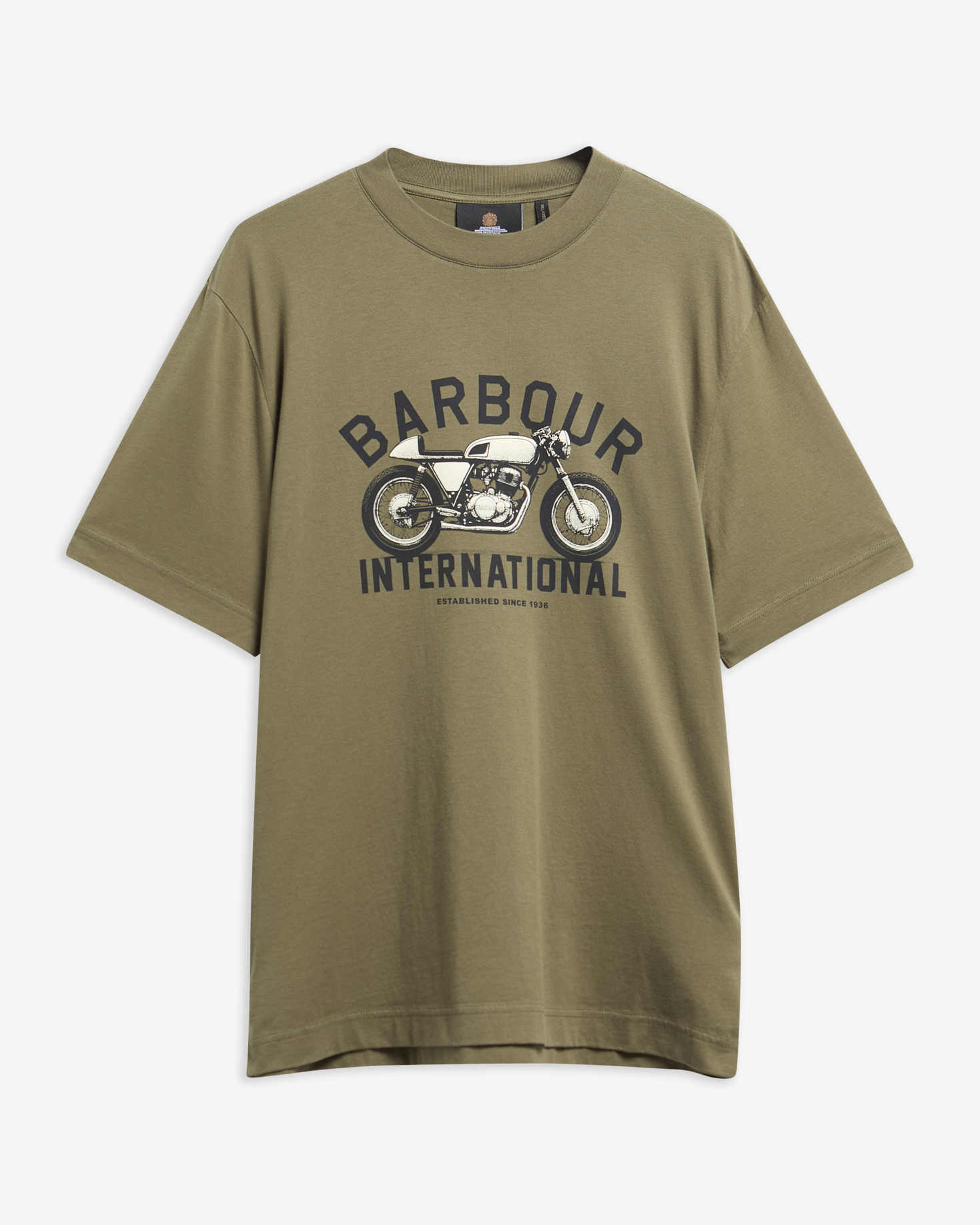 B.Intl T-Shirt Eric Graphic Mid Olive