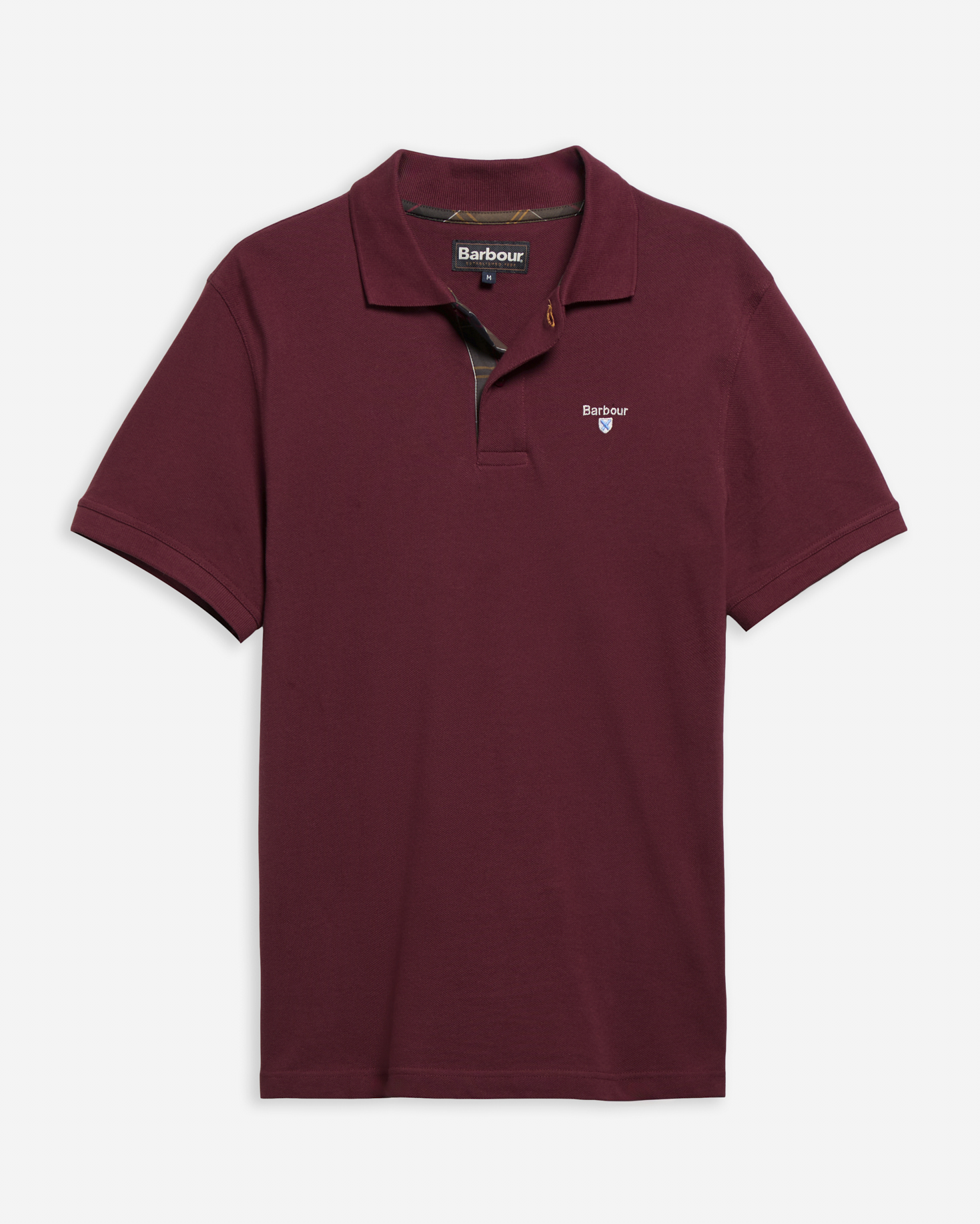 Tartan Pique Polo Shirt