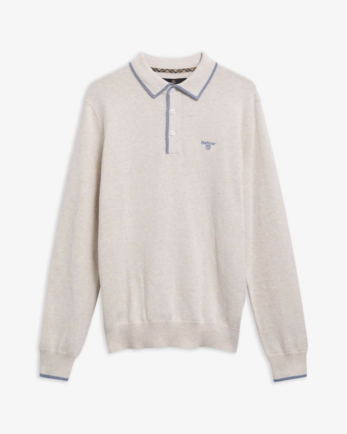 Barbour Poloshirt Taunton Whisper White