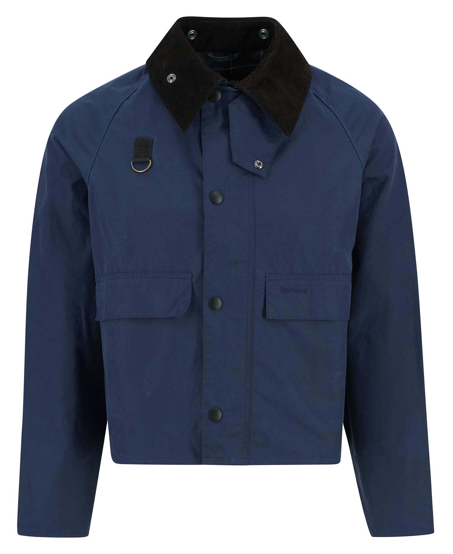 Spey Slim Waxed Jacket Washed Cobalt