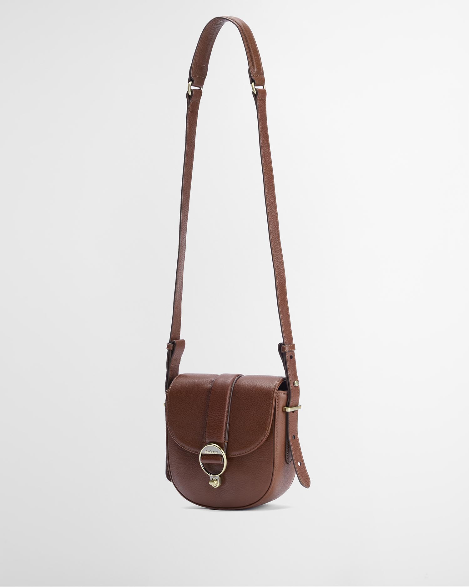 Elm Leather Crossbody Bag Brown