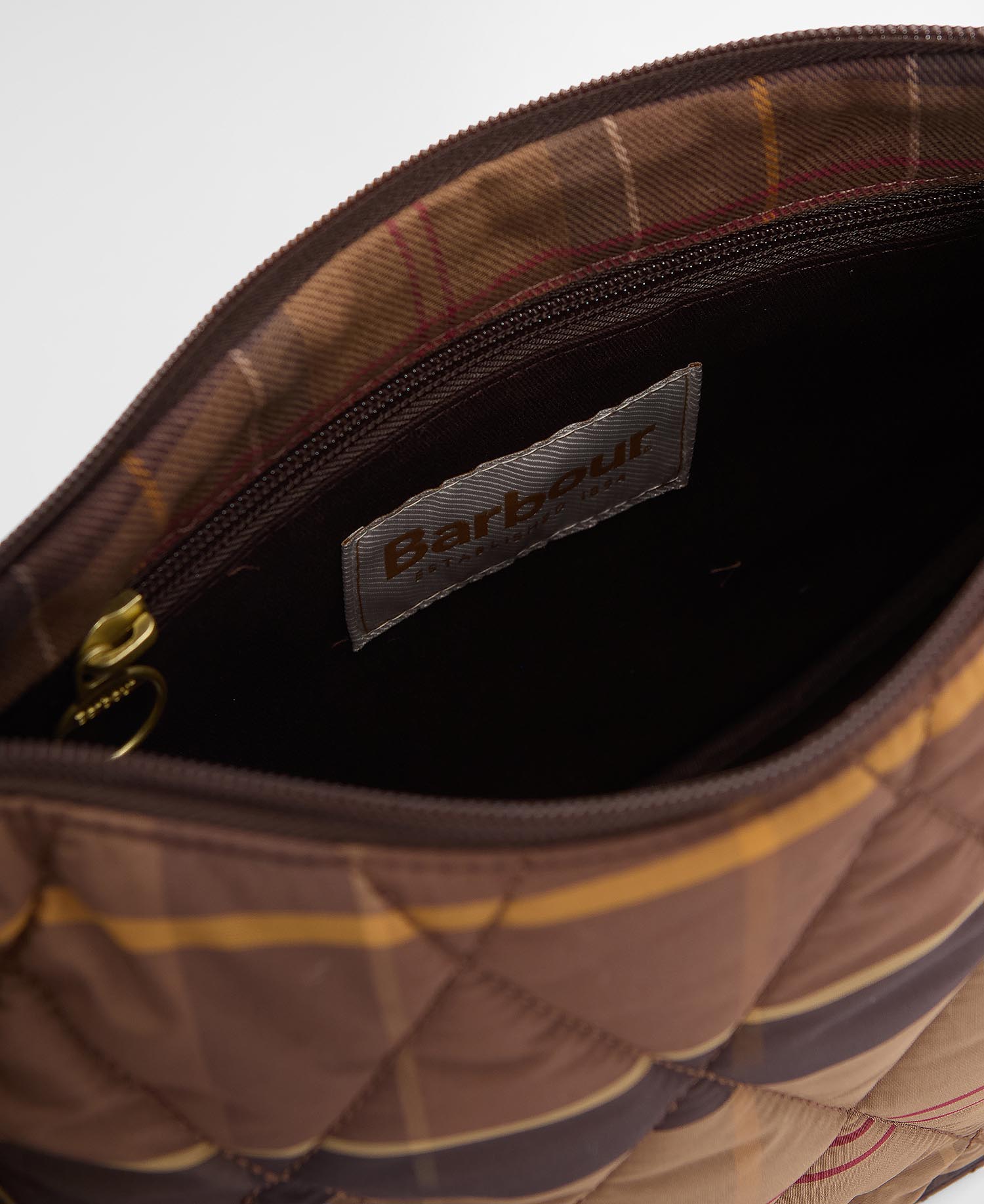 Sling bag Healy in tartan Muted Tartan