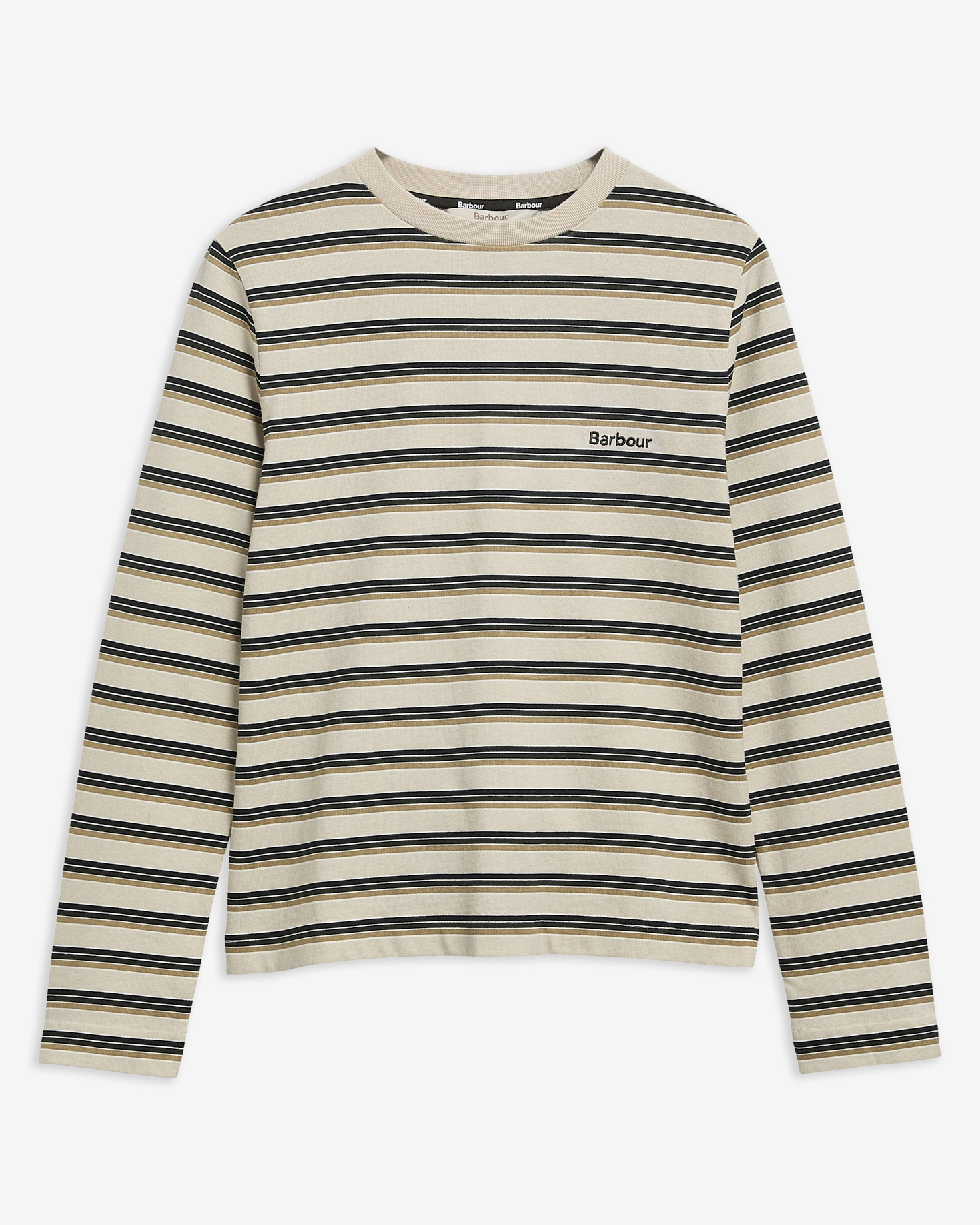 Marena Striped Long-Sleeved T-Shirt Sage Multi
