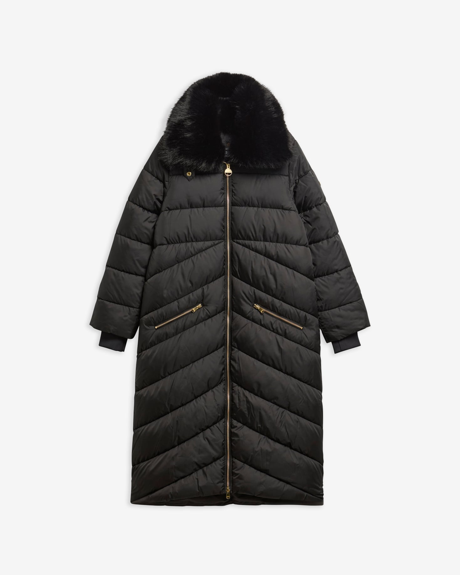 B.Intl Winterjacke Cyrus Longline Black