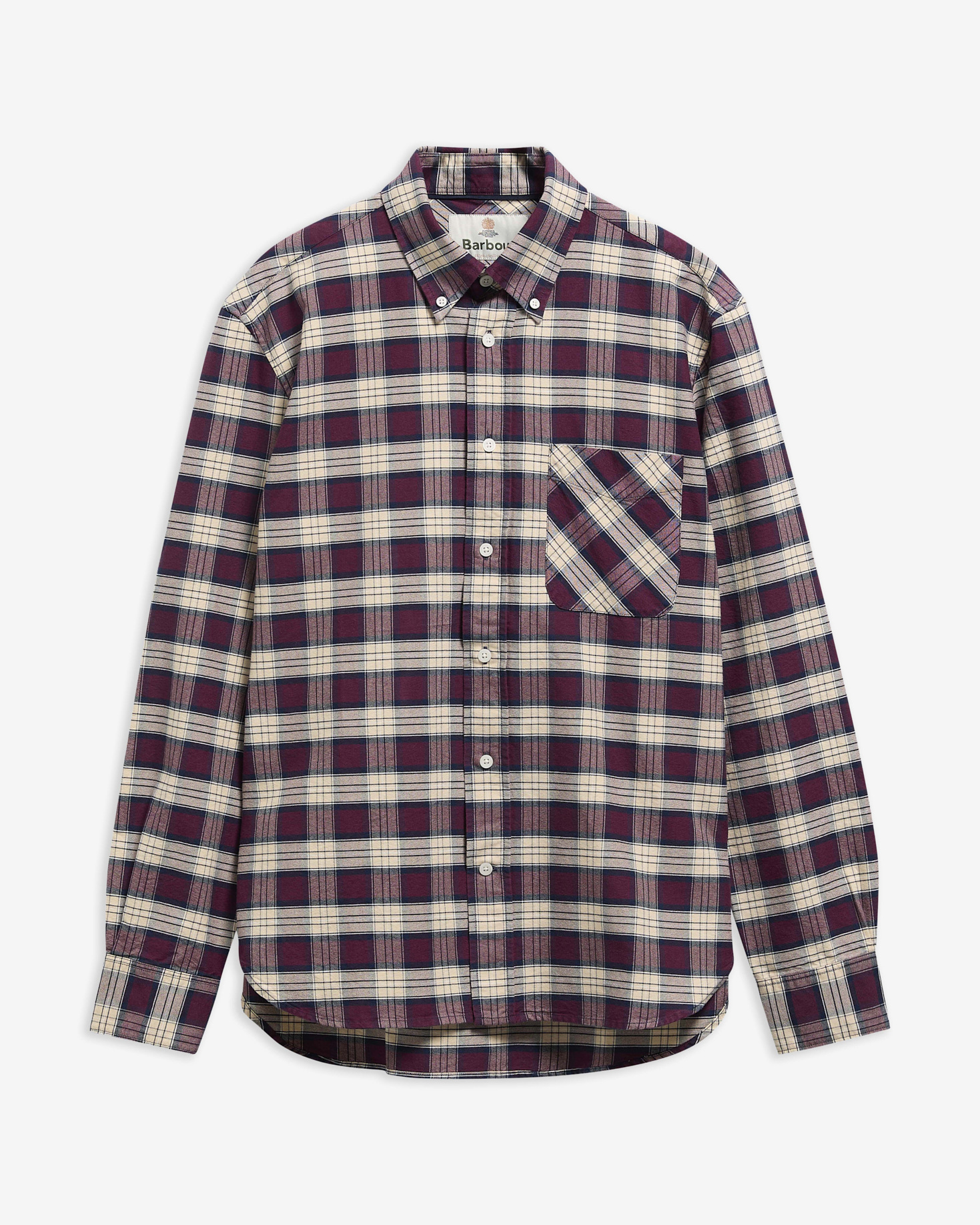 Don Authentic-Fit Long-Sleeved Shirt Port