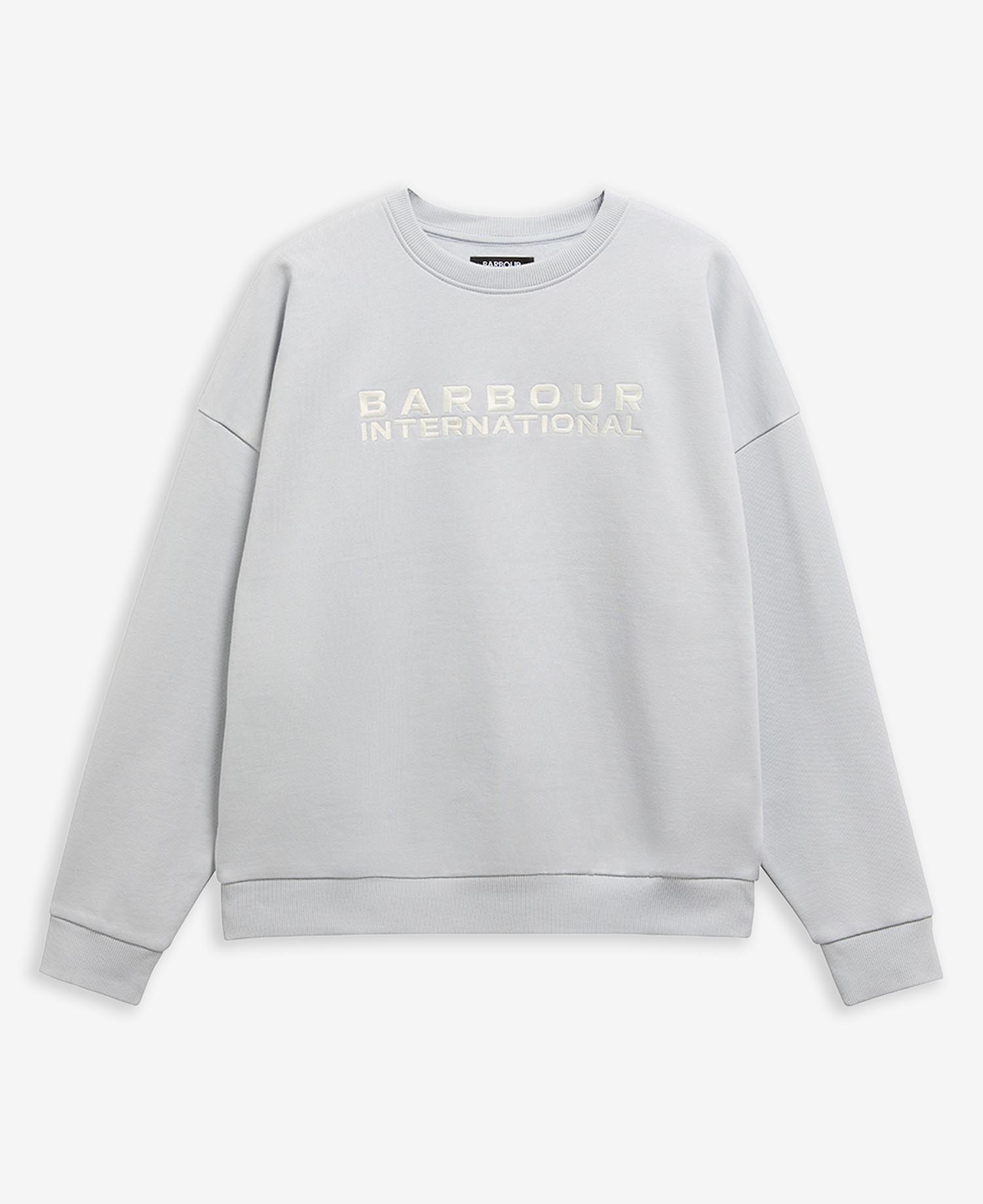 Sweatshirt Niamh Logo Pearl Blue