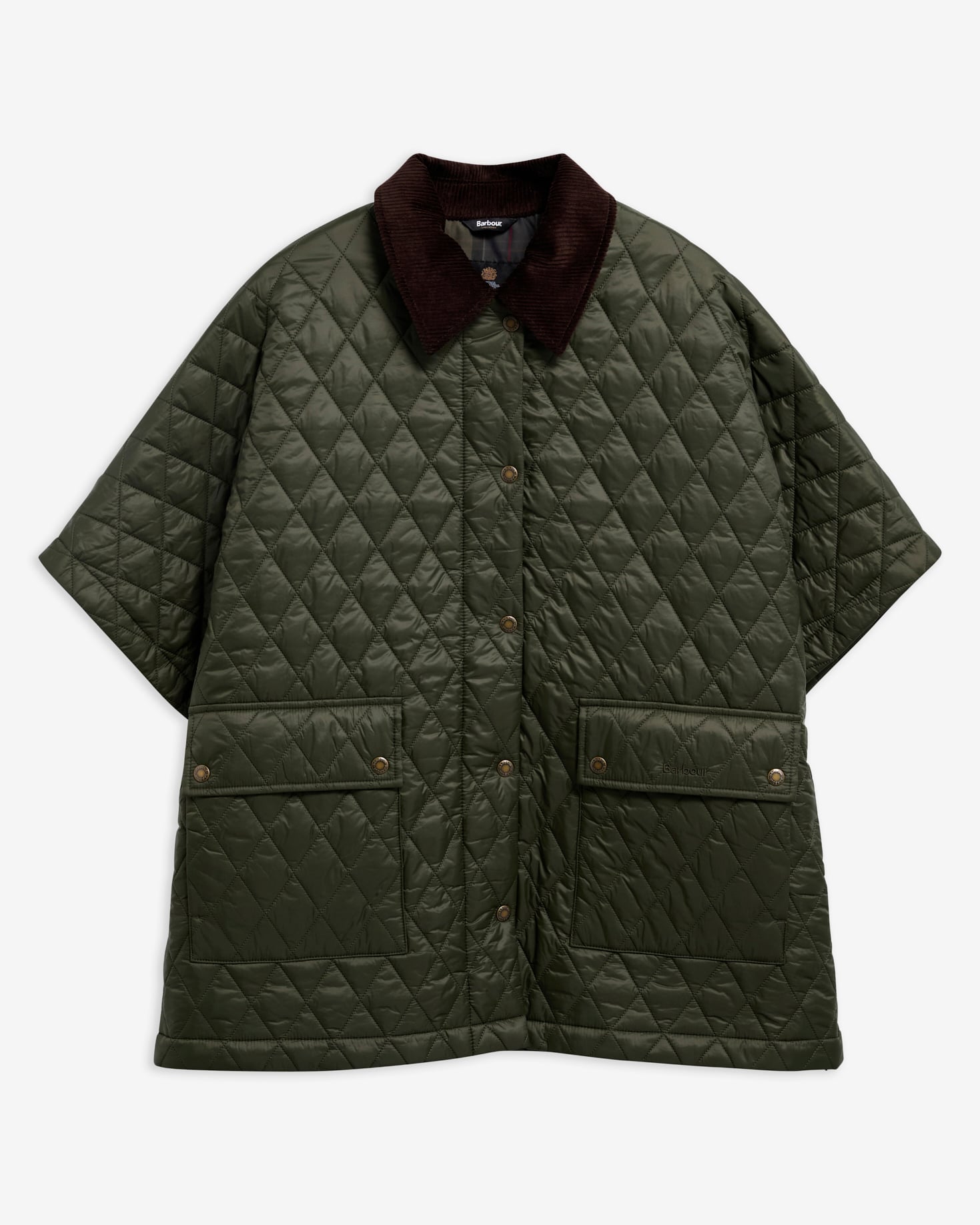 Barbour Steppcape Mildred Olive/Shadow Classic