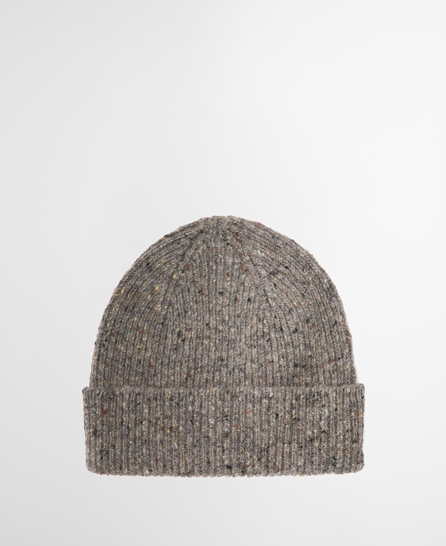 Barbour Beanie Scottish Donegal Tweed Grey Stone