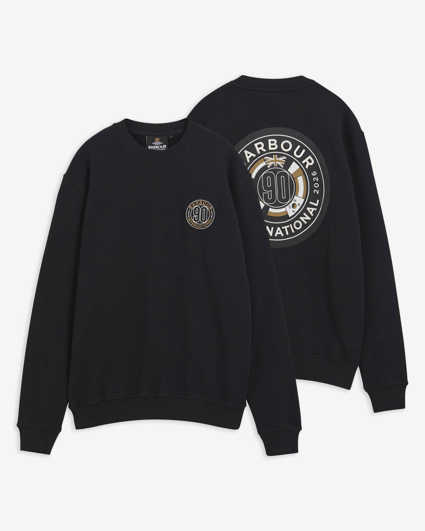 B.Intl Sweatshirt 90th Anniversary Graphic Black