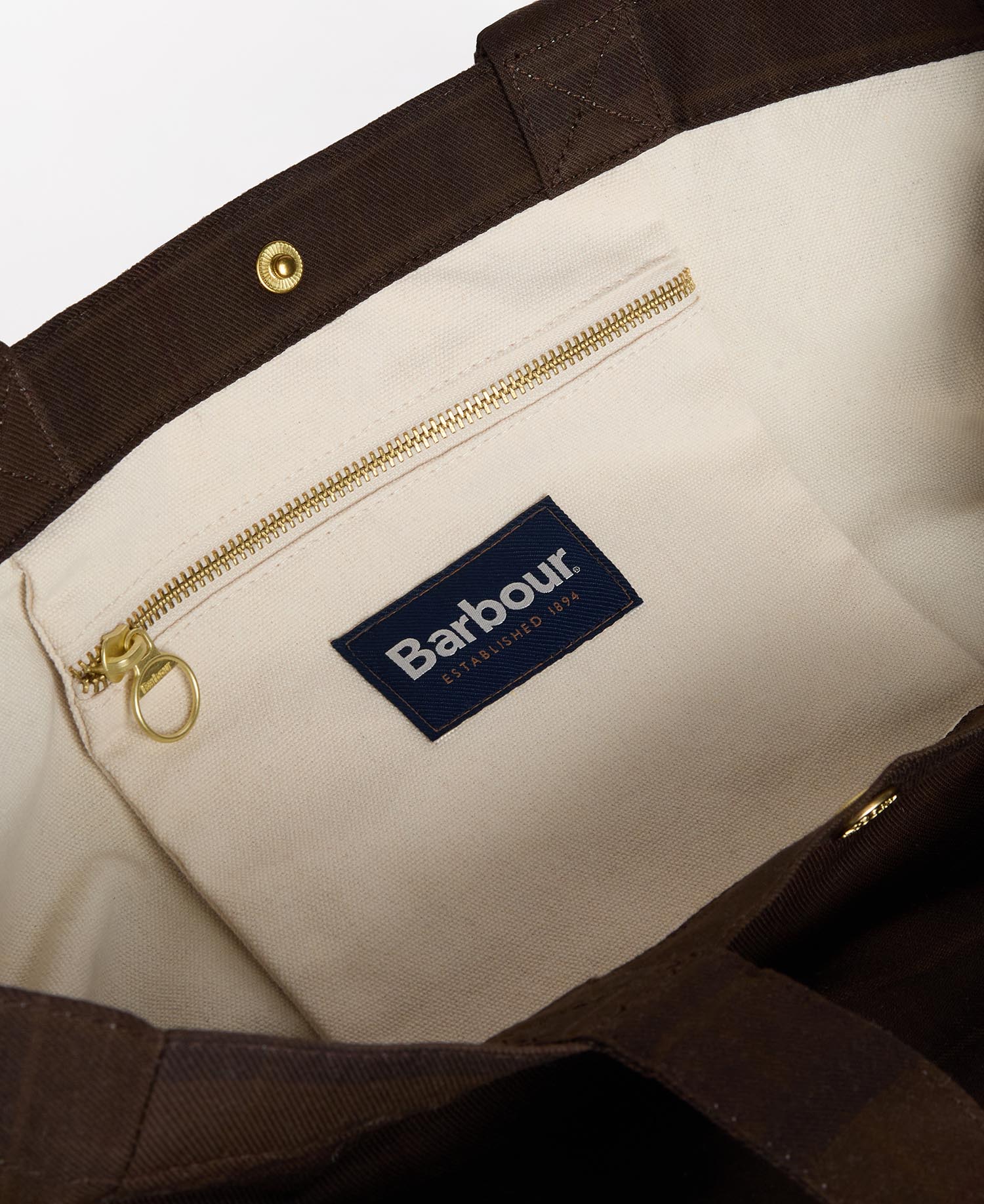 Borsa tote Telfield in tartan sovratinto Overdyed Muted Tartan