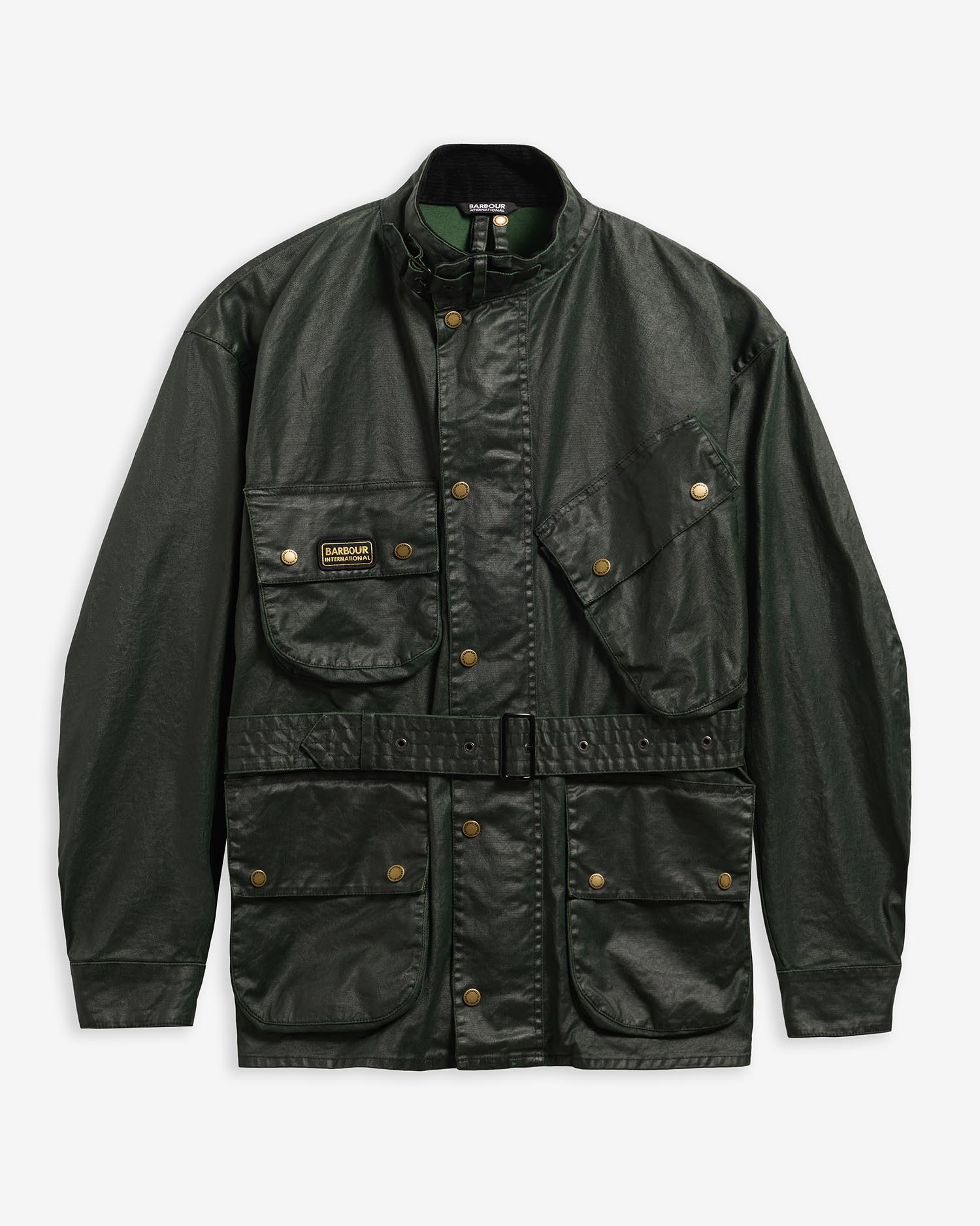 Giacca casual A7 effetto vintage 90&deg; anniversario. Green