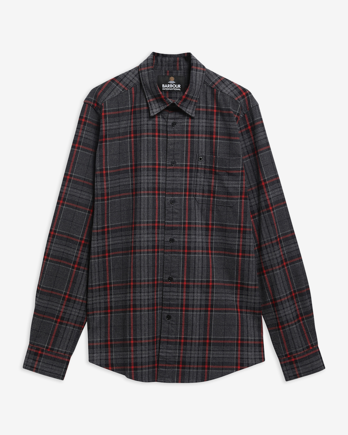 B.Intl Hemd Boothe Tailored Black