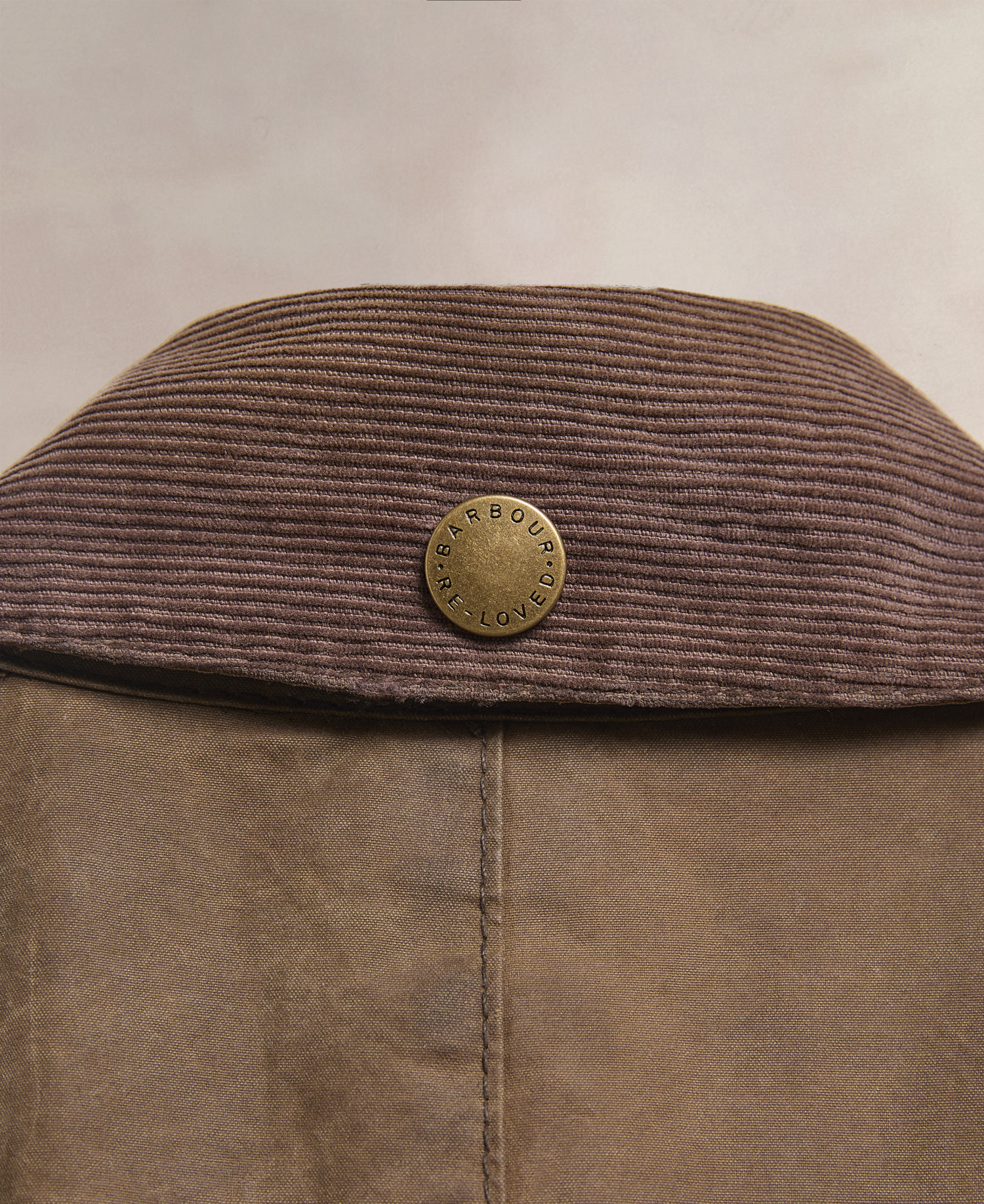 Barbour Re-Loved Men's Ashby Waxed Jacket - Size XL Olive