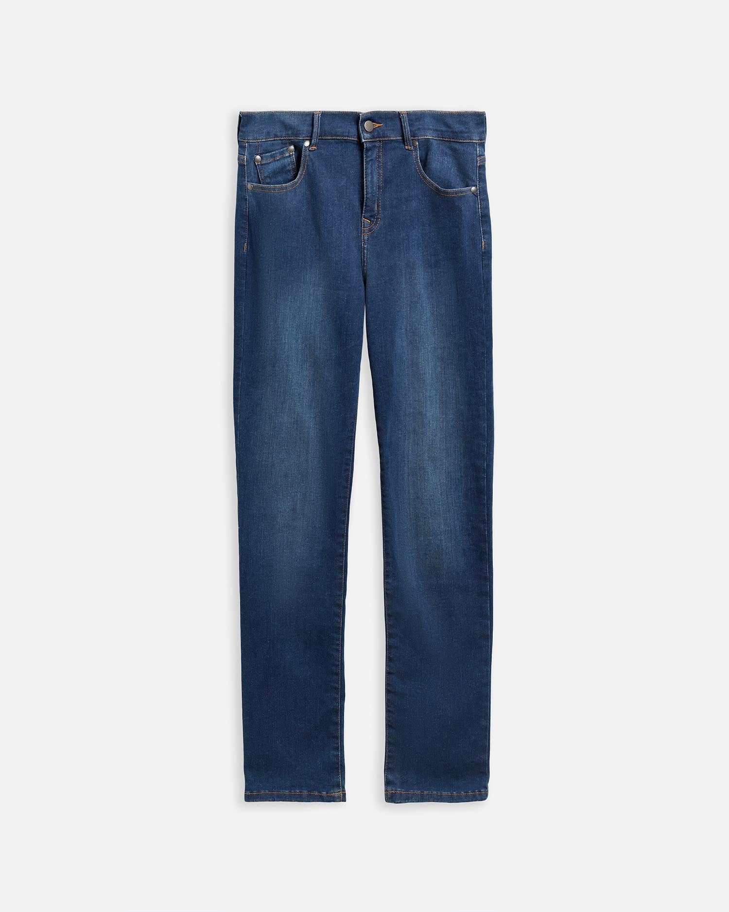Essential Slim Jeans Worn Blue Wash