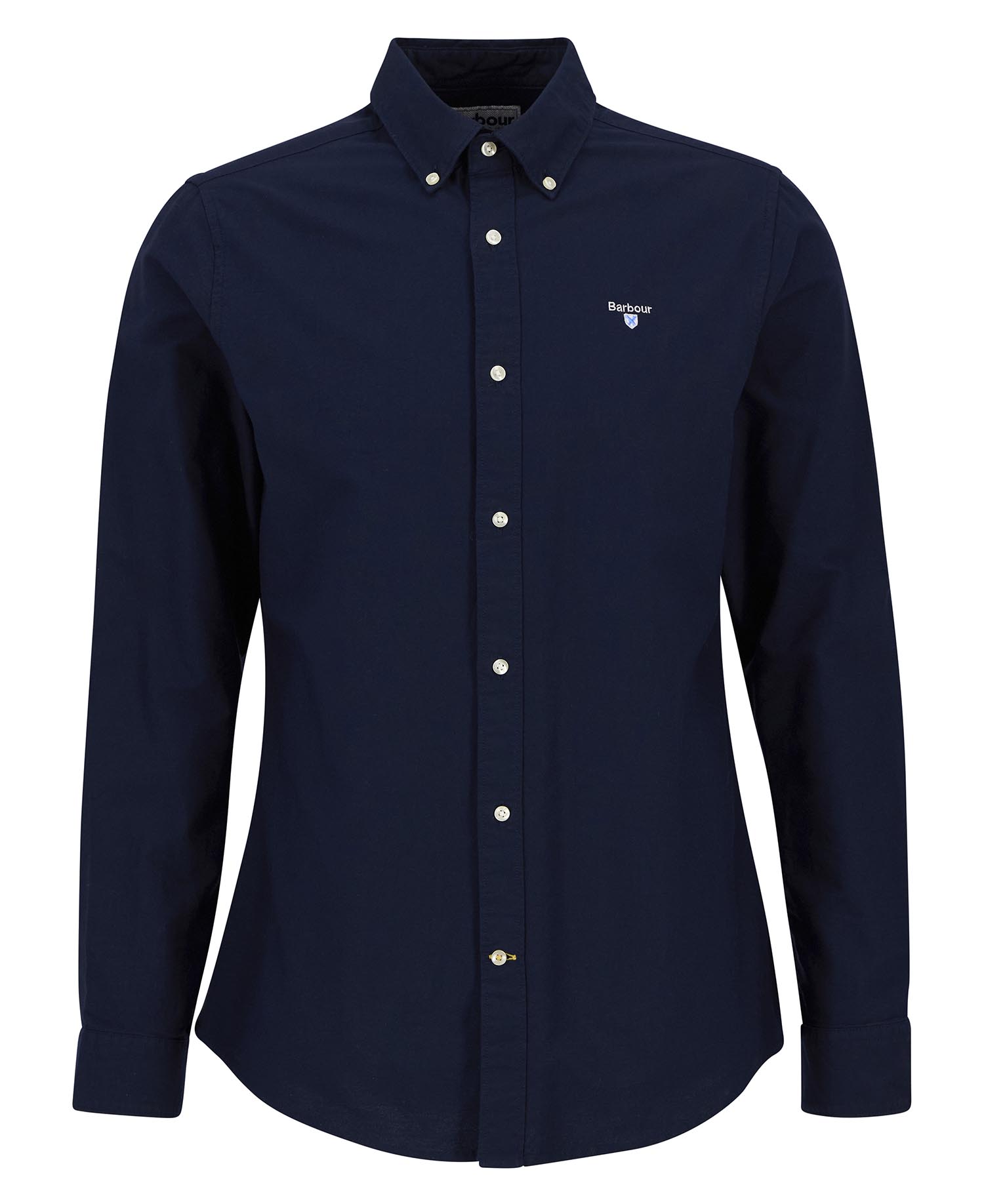 Oxford Tailored Long-Sleeved Shirt Classic Navy