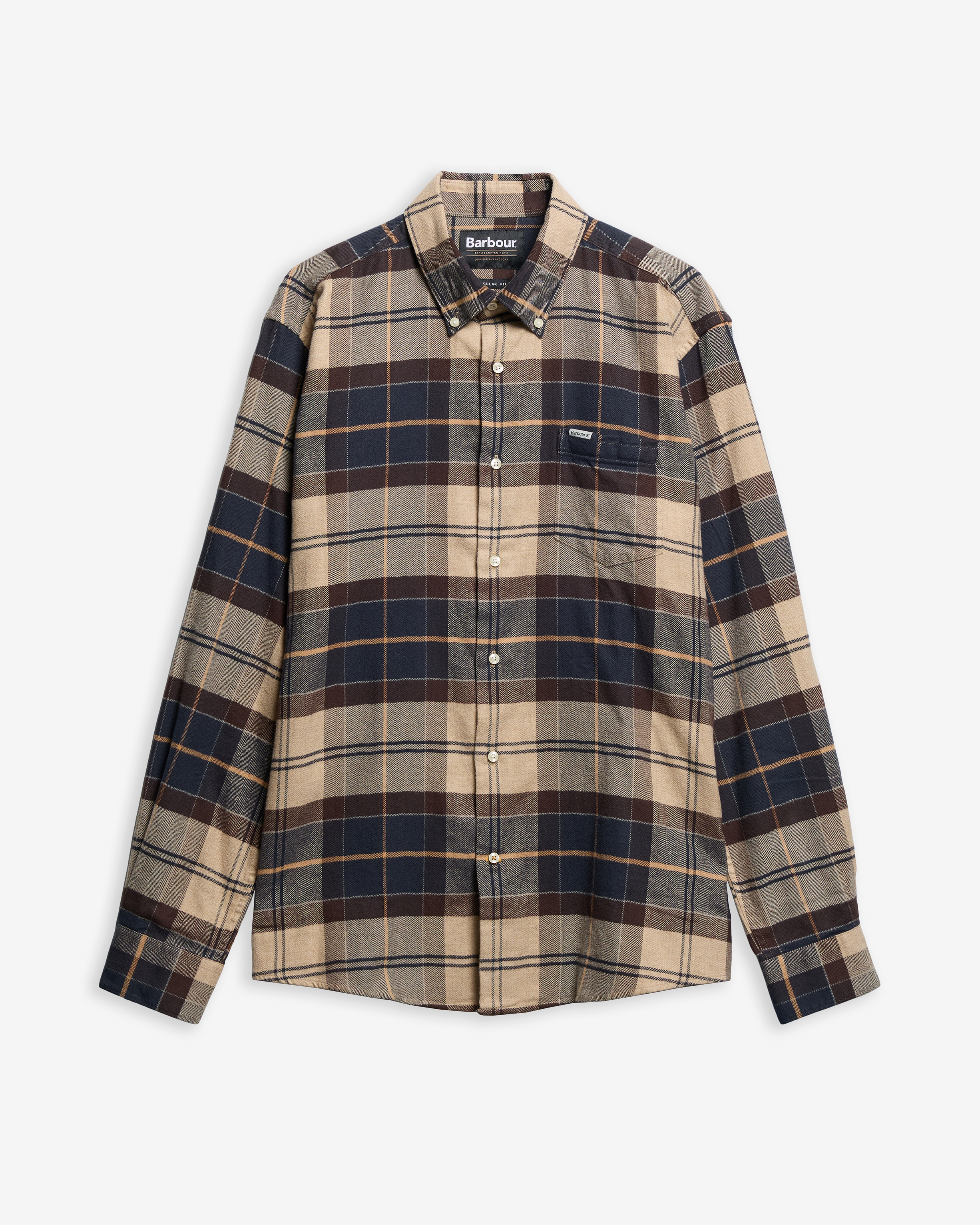 Hogside Tartan Regular Long-Sleeved Shirt
