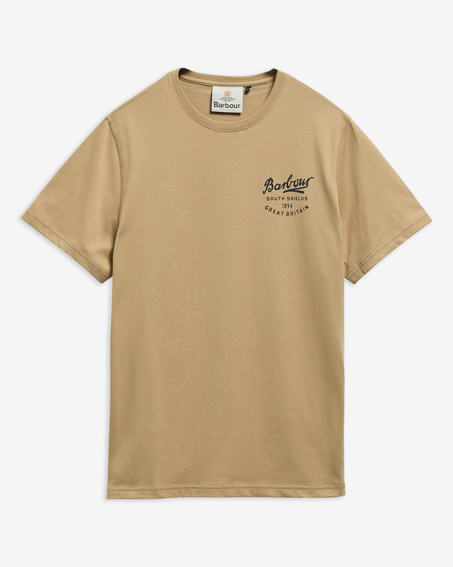 Script Graphic T-Shirt Stone