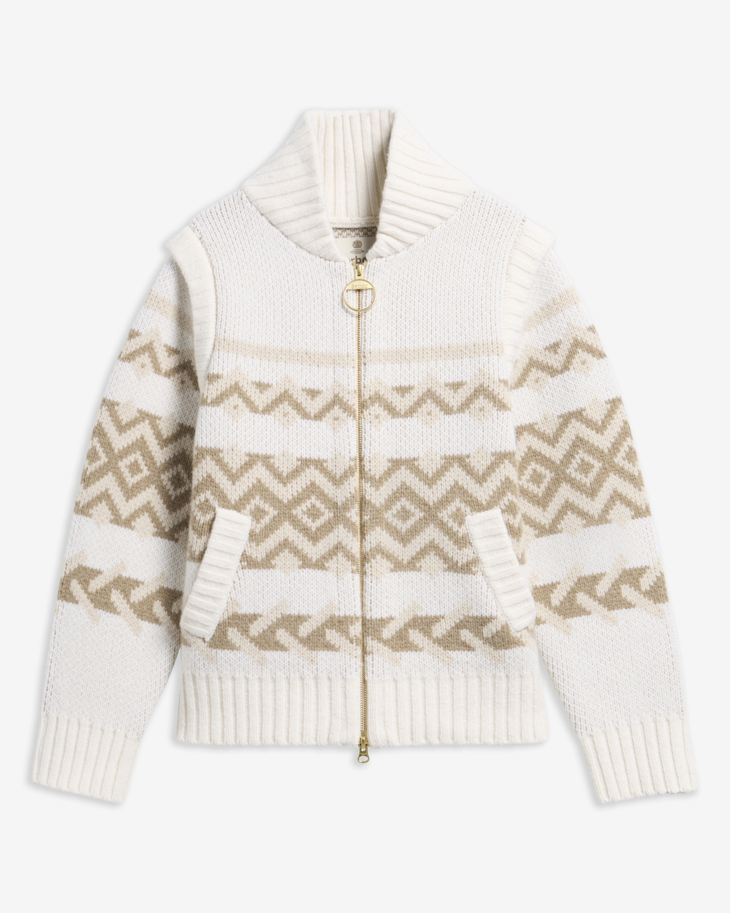 Barbour Cardigan Maplewood Fair Isle Multi