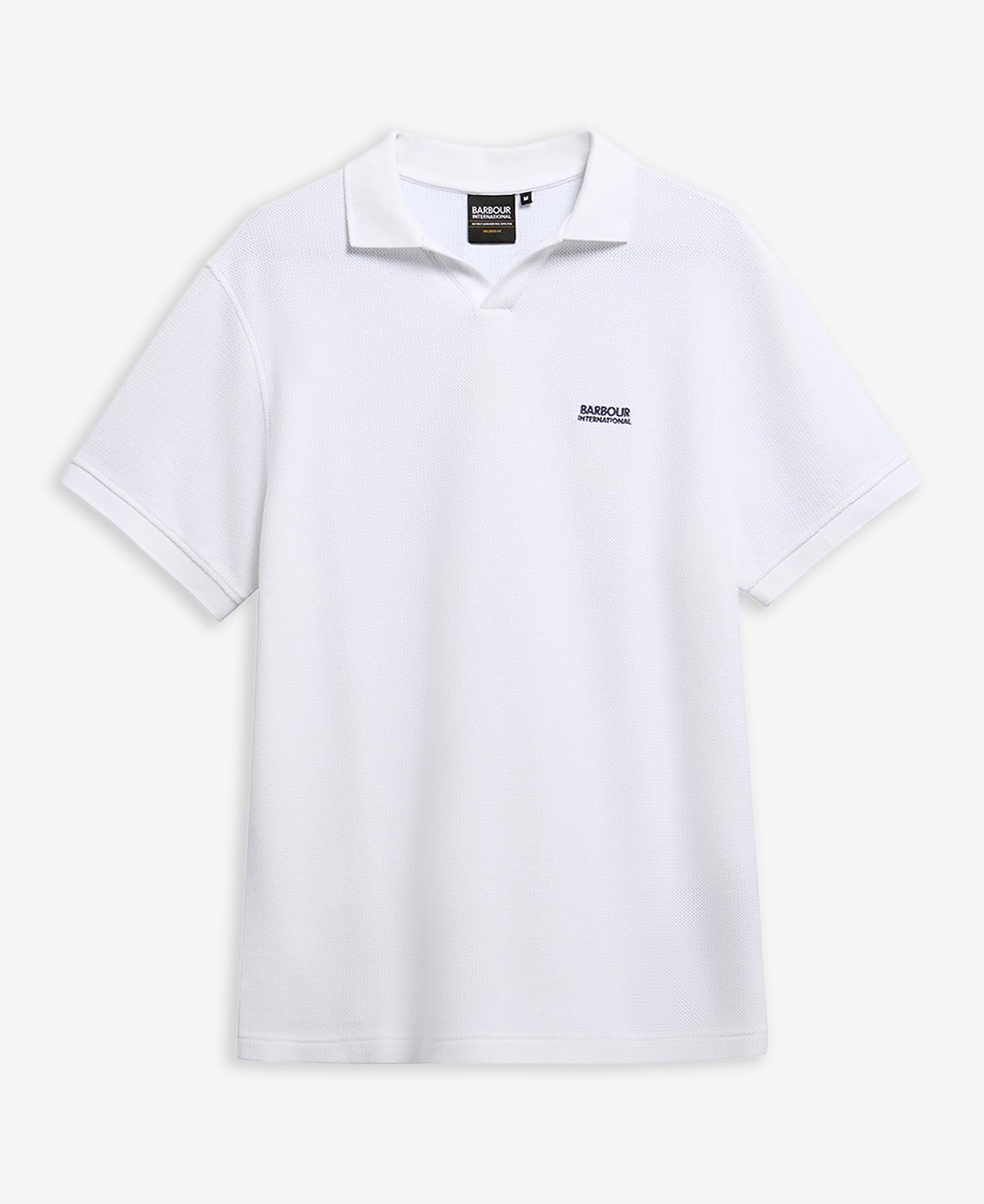 Poloshirt Milbank Textured White