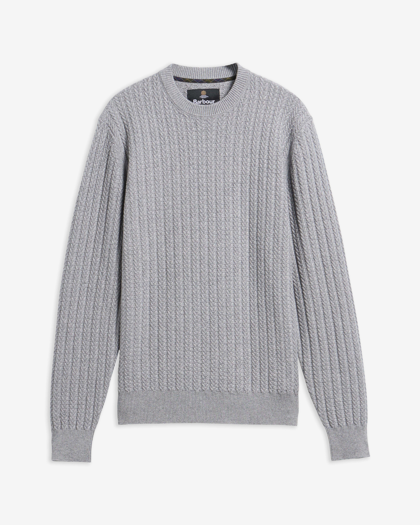 Barbour Pullover Hermione Rundhalsausschnitt Grey