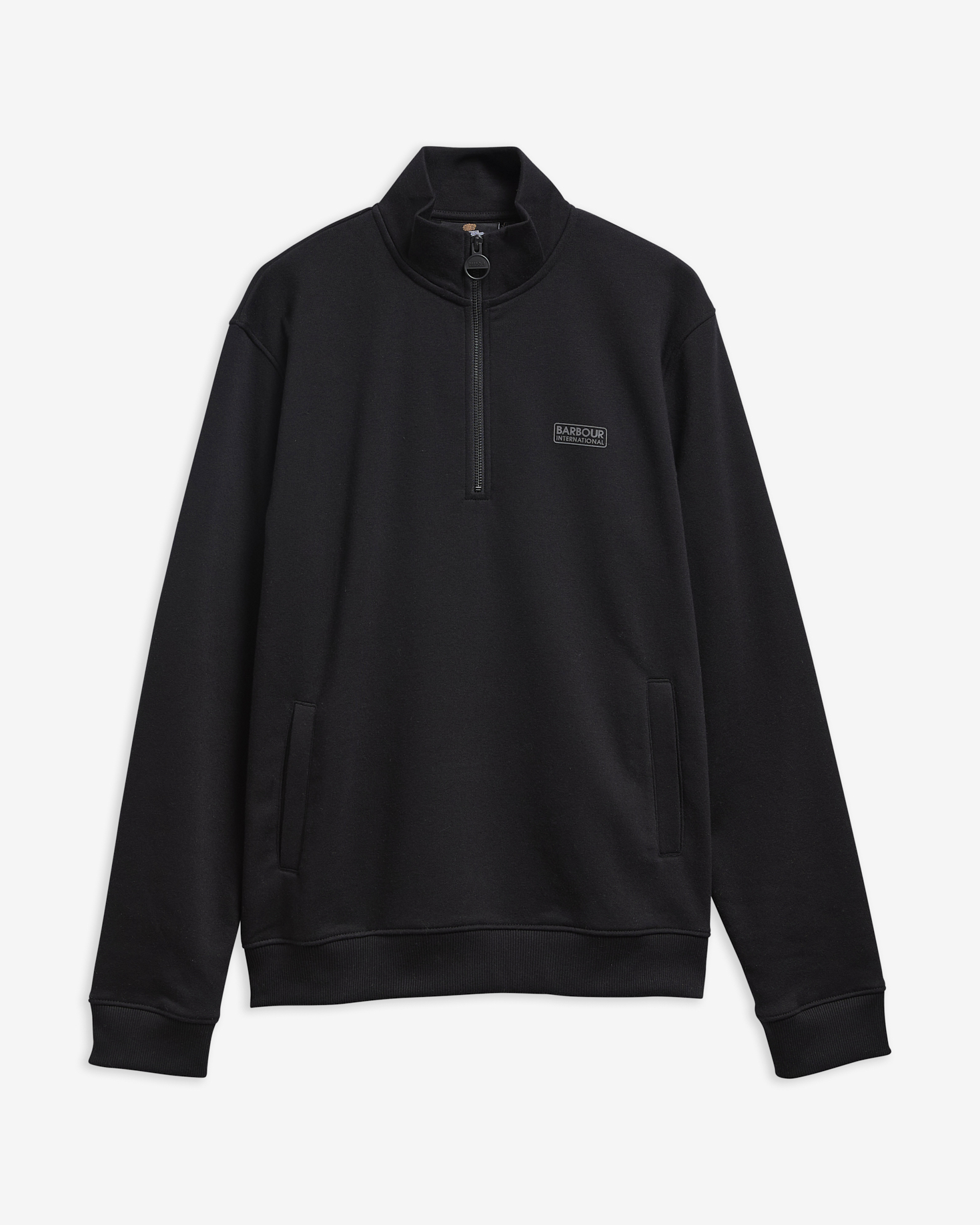 Essential Half-Zip Sweatshirt Black / Pewter