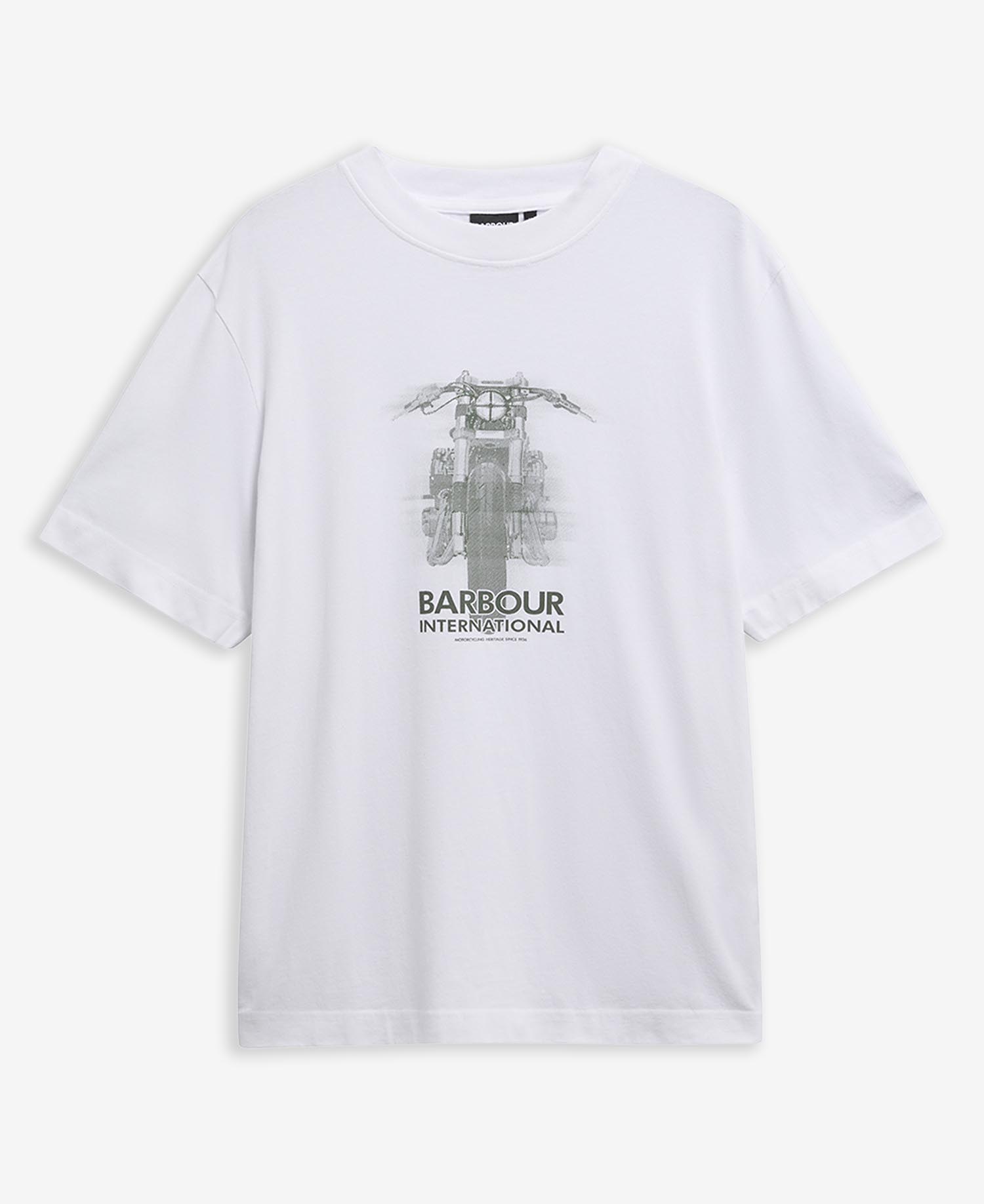 T-Shirt Hocking Graphic White