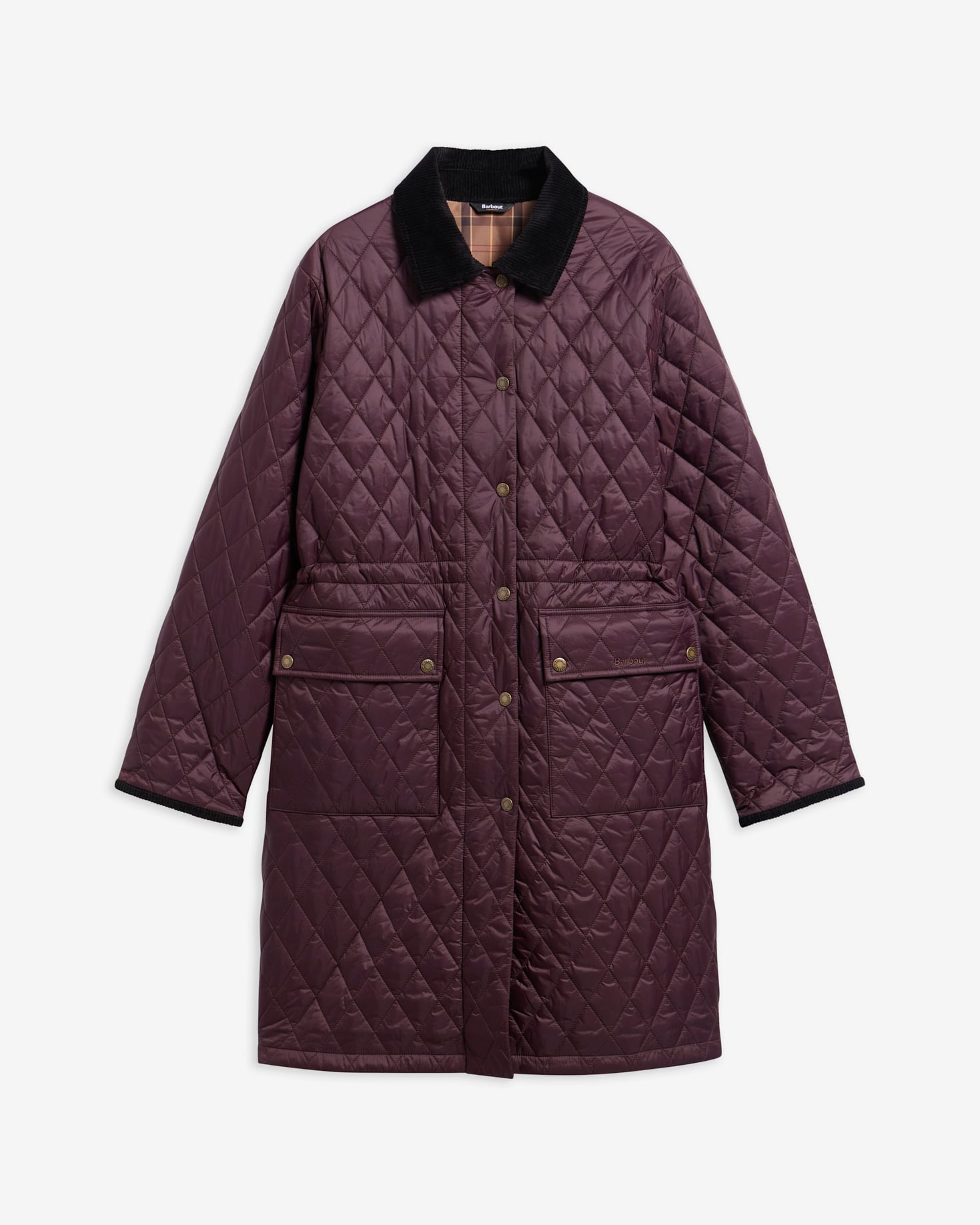 Rosamund Quilted Jacket Fig/Muted