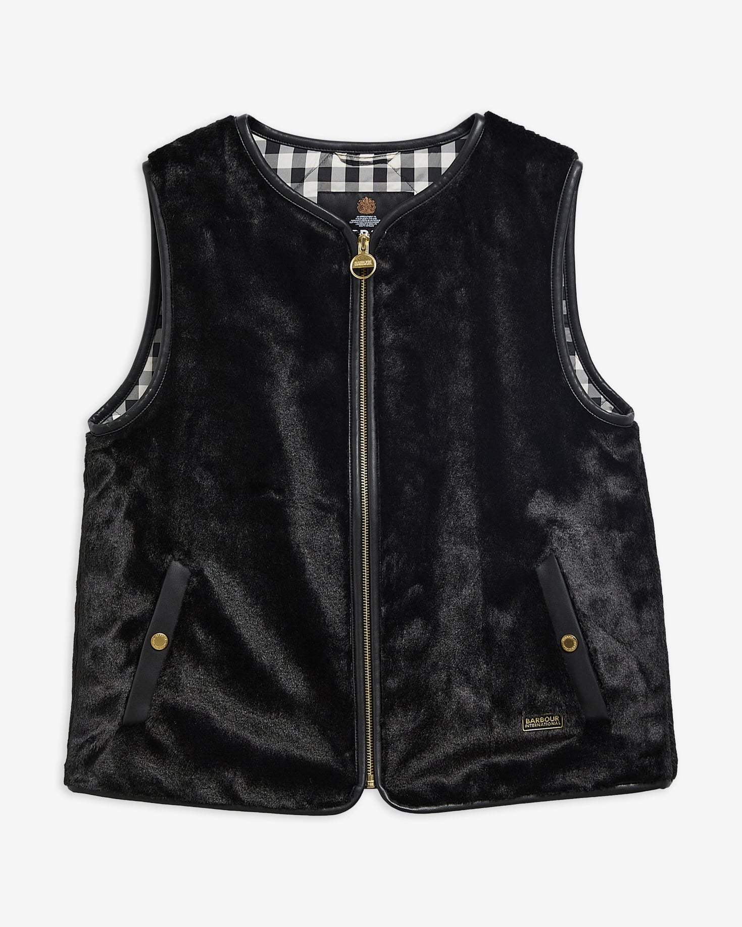 Oulton Faux-Fur Liner Black