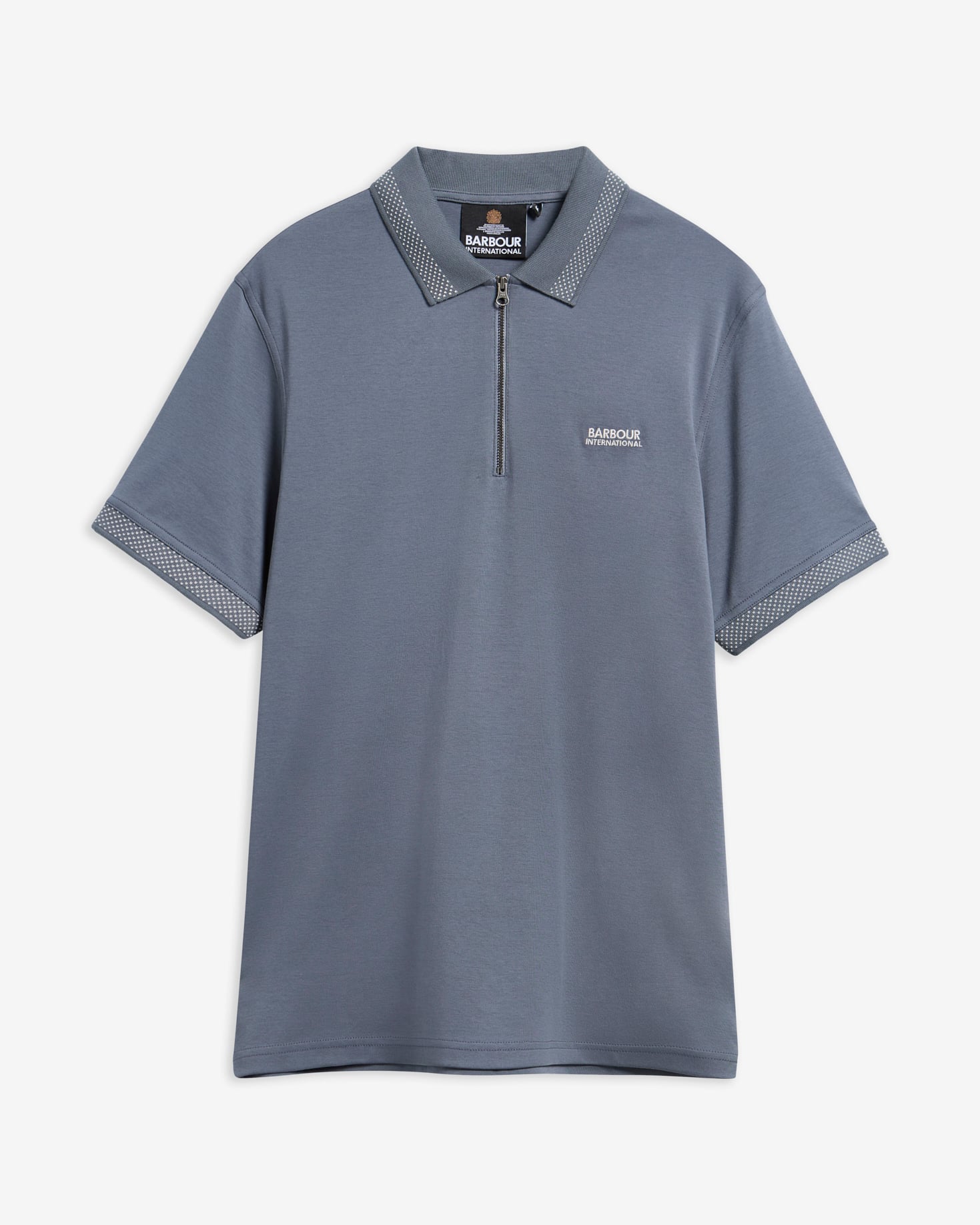 Owts Polo Shirt Washed Charcoal