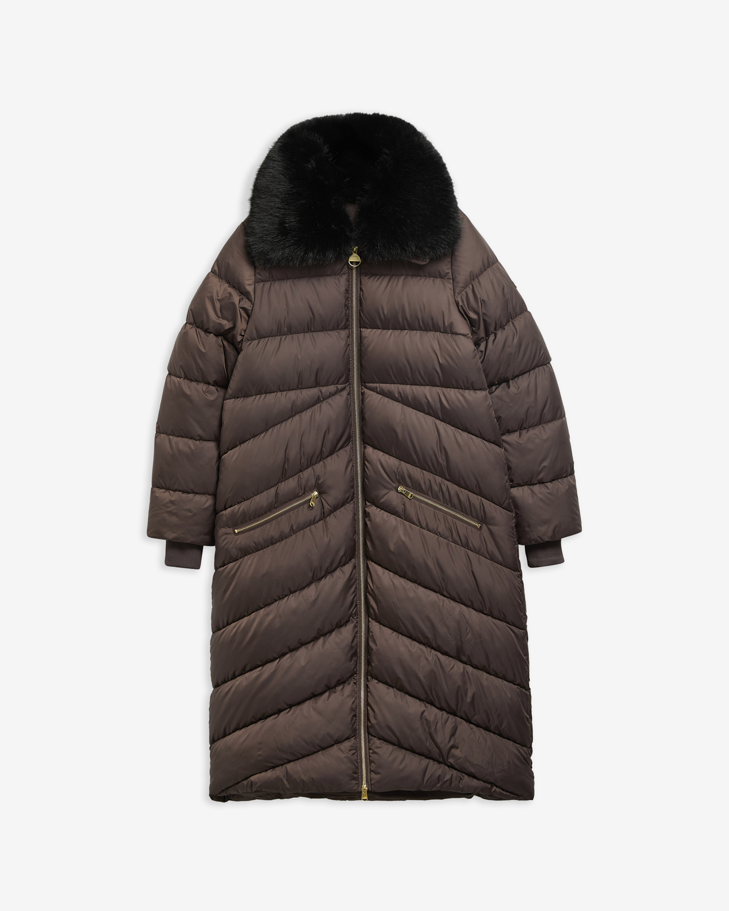 B.Intl Winterjacke Cyrus Longline Truffle