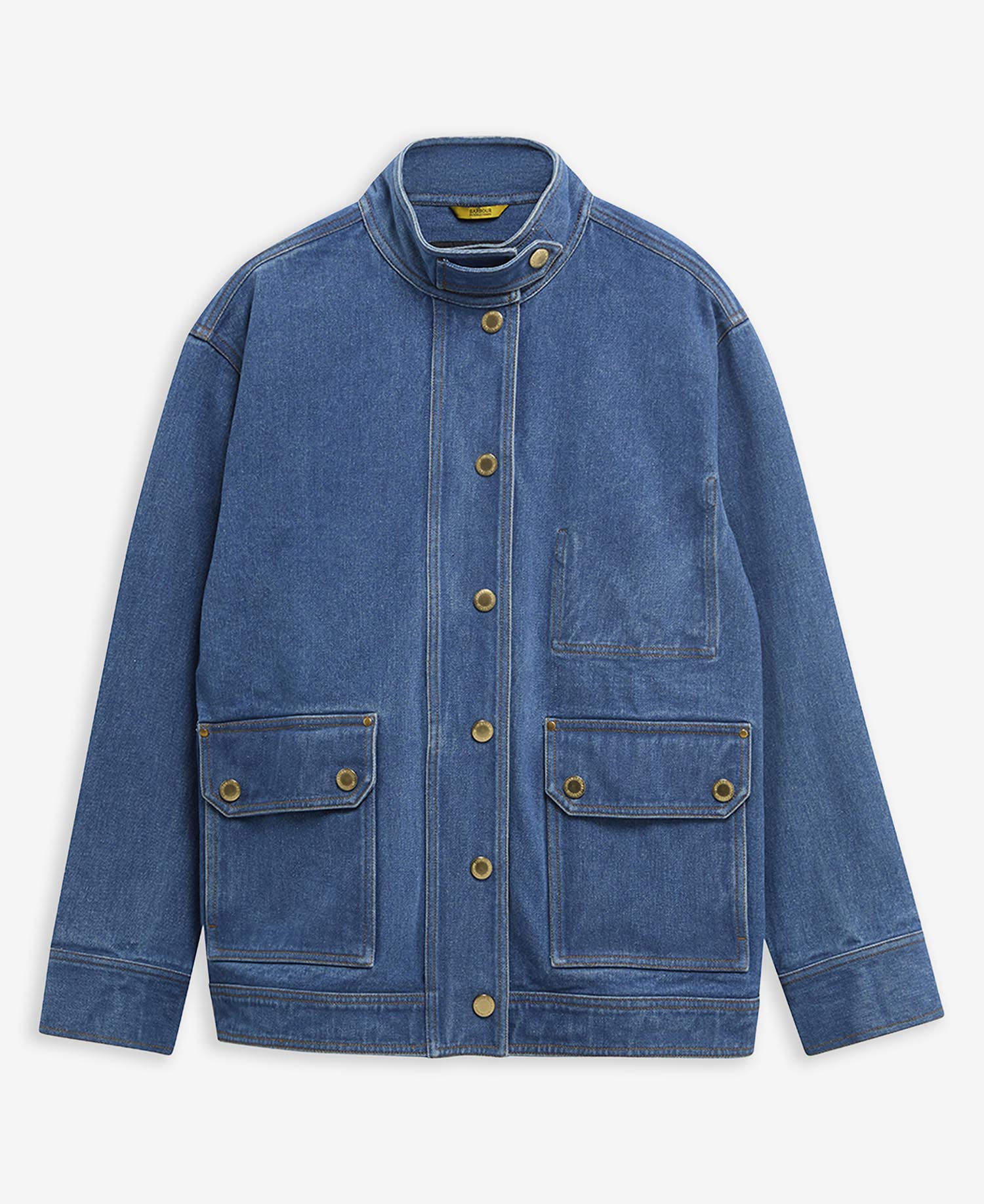 Nikki Denim Jacket Denim Blue
