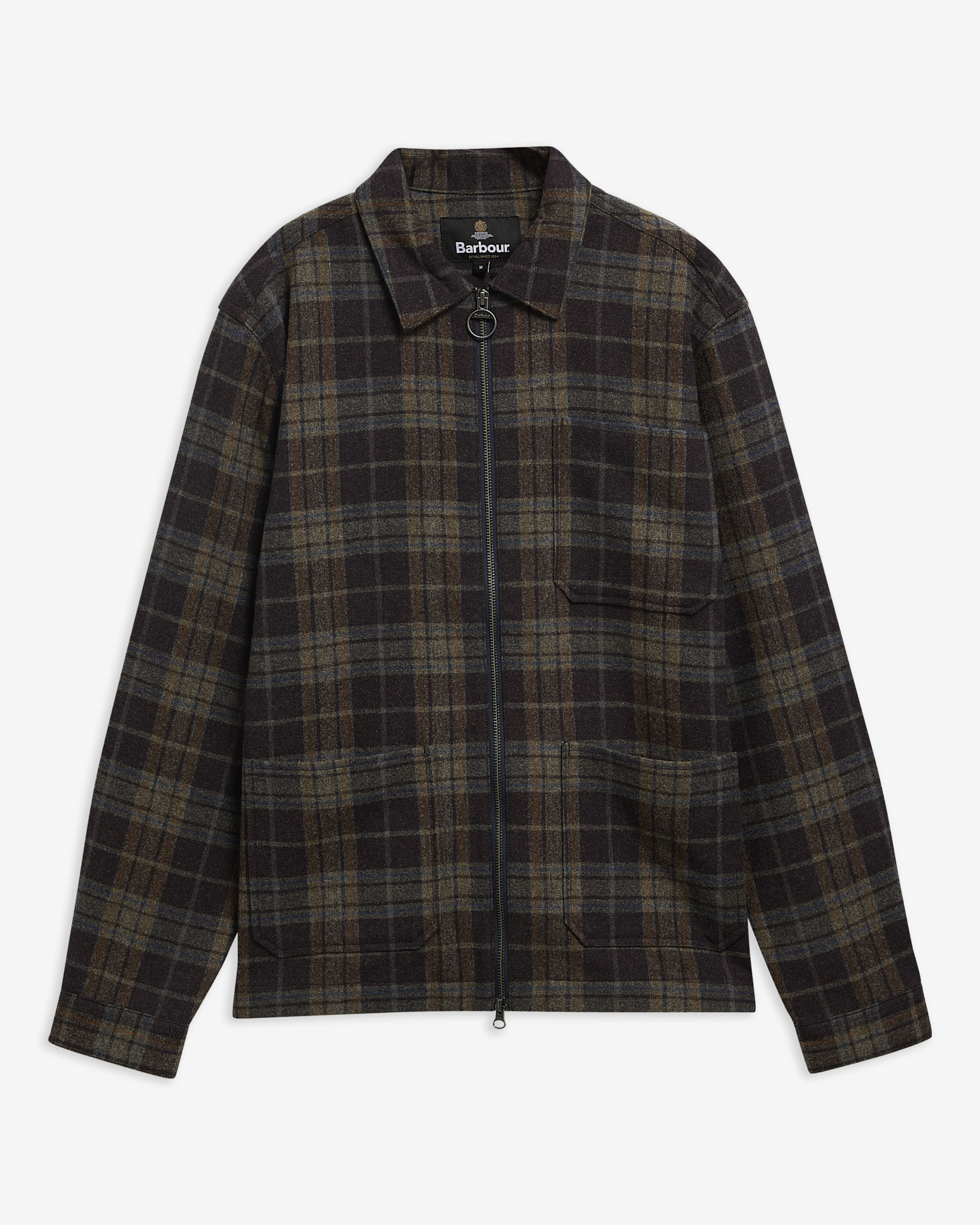 Overshirt Northfield a quadri Brown